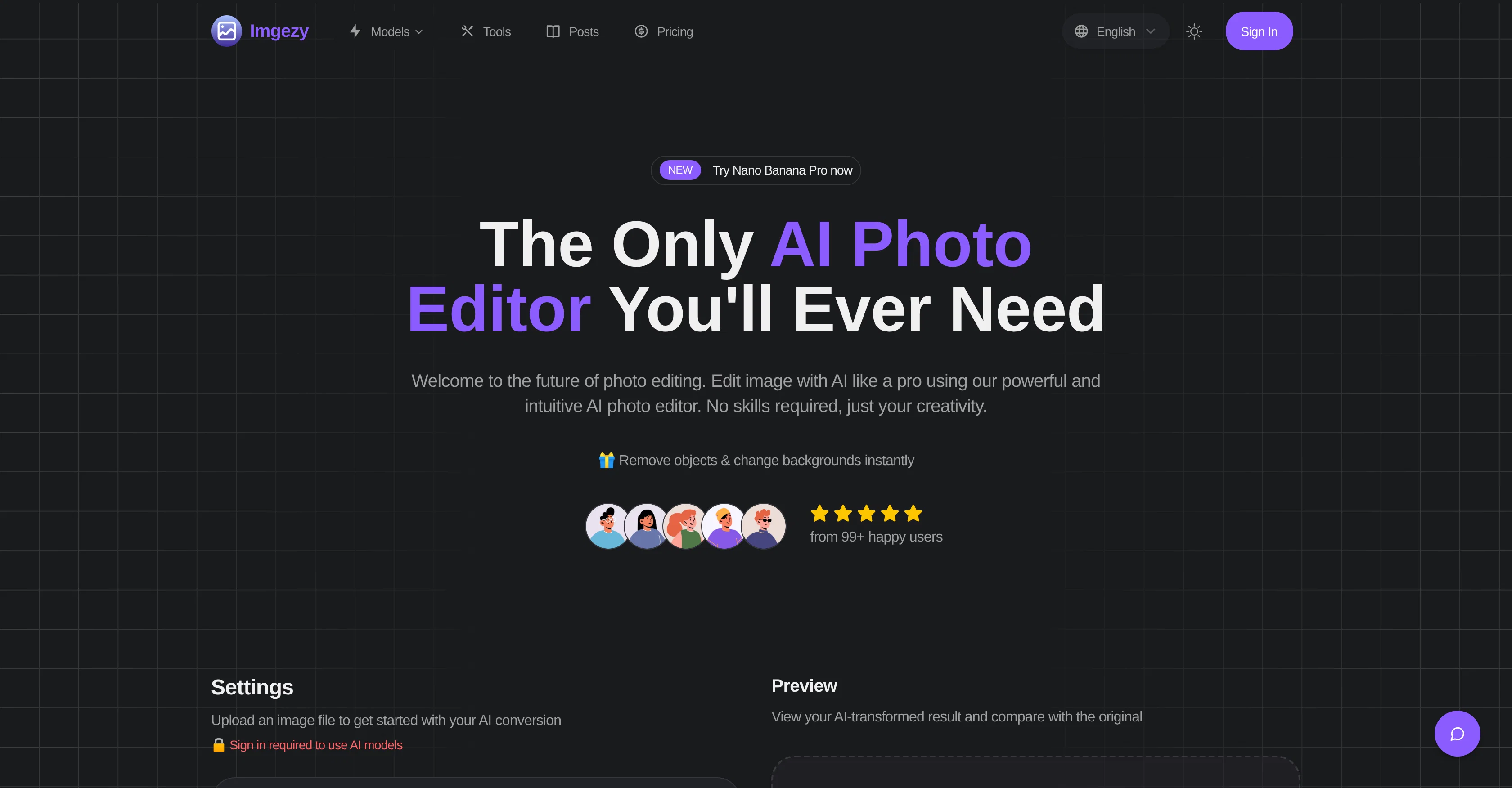Imgezy | AI Photo Editor screenshot