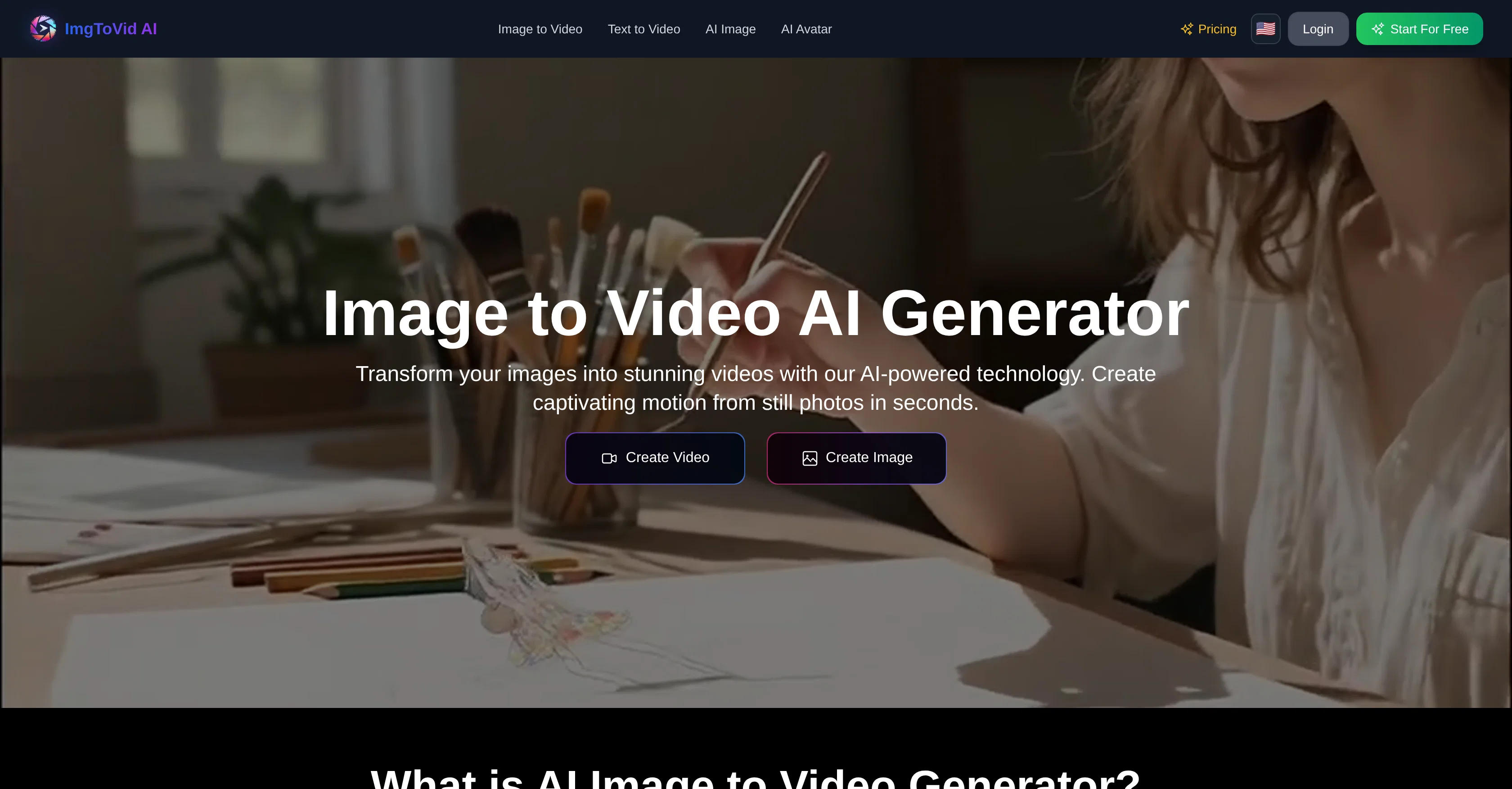 ImgToVid AI screenshot