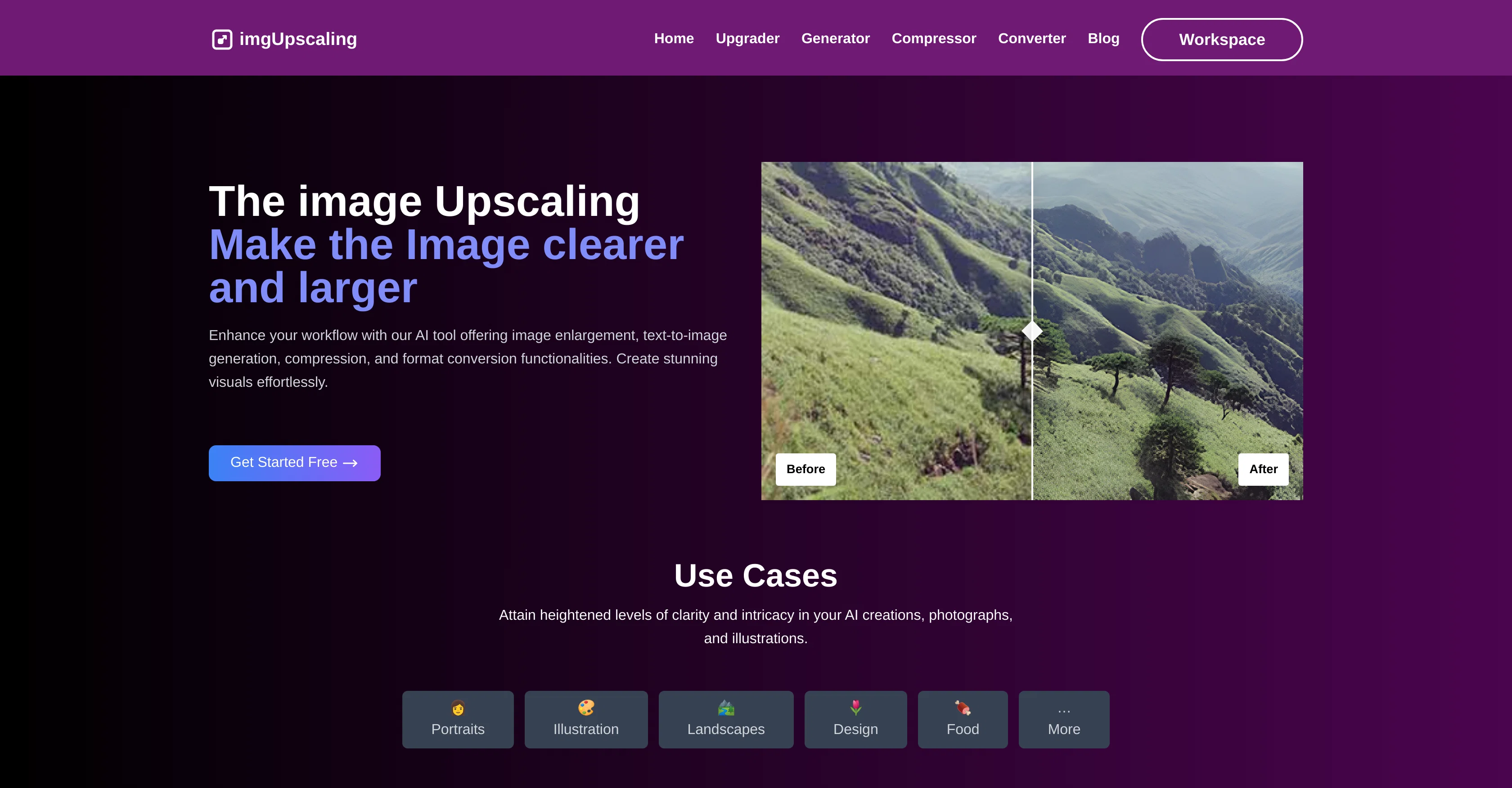 imgUpscaling screenshot