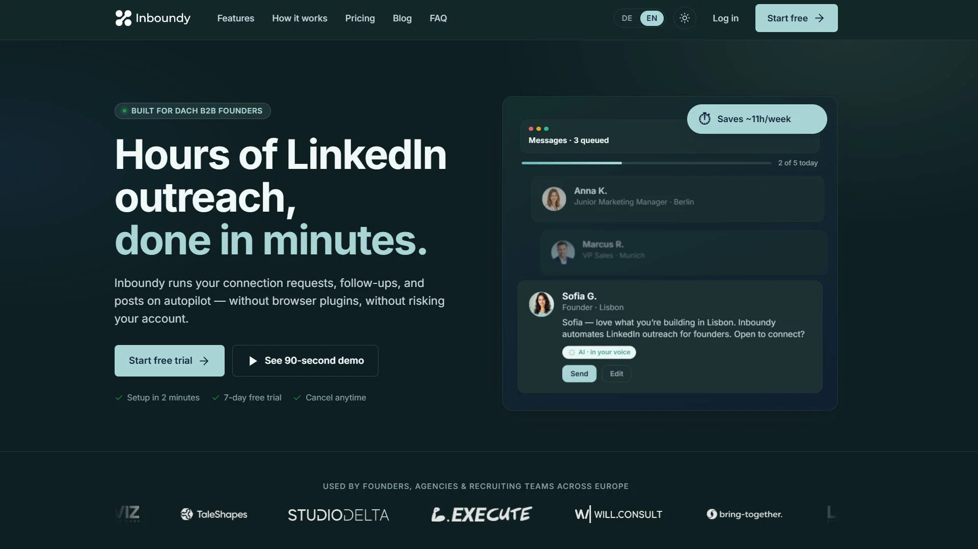 Inboundy screenshot