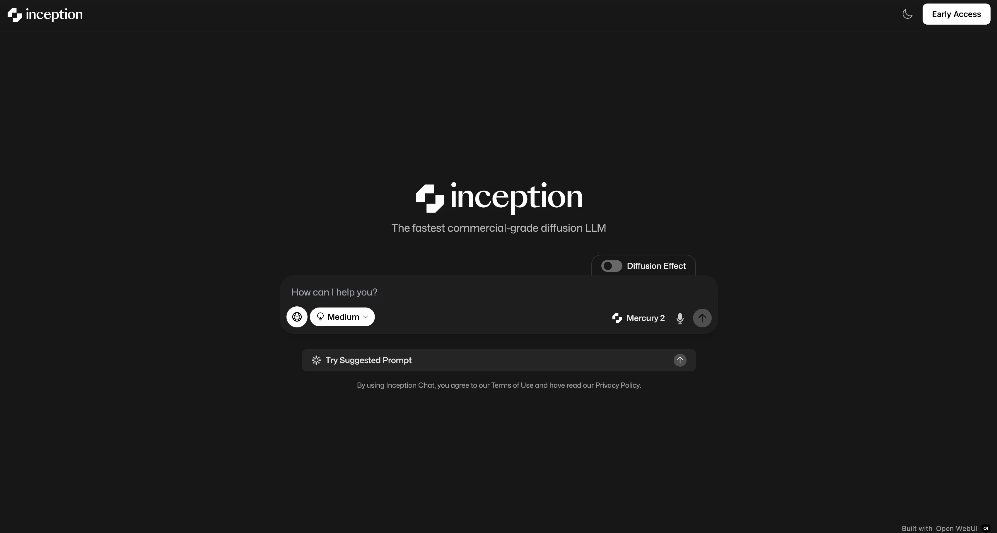 Inception Chatv2 screenshot