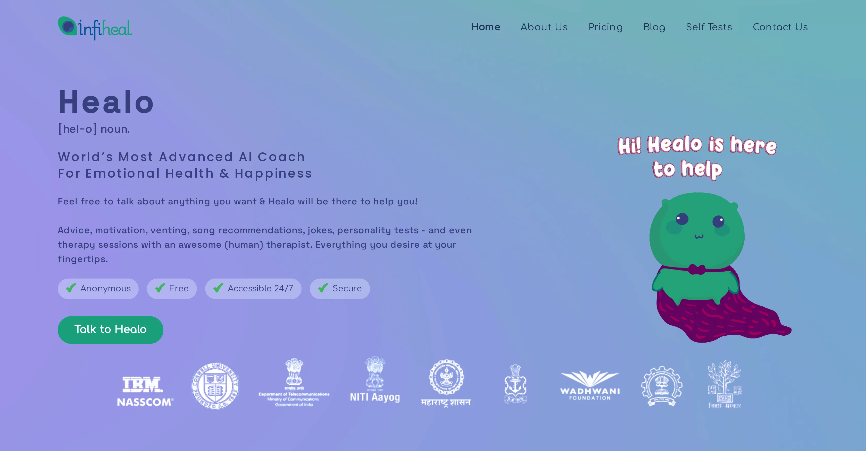 InfiHeal screenshot
