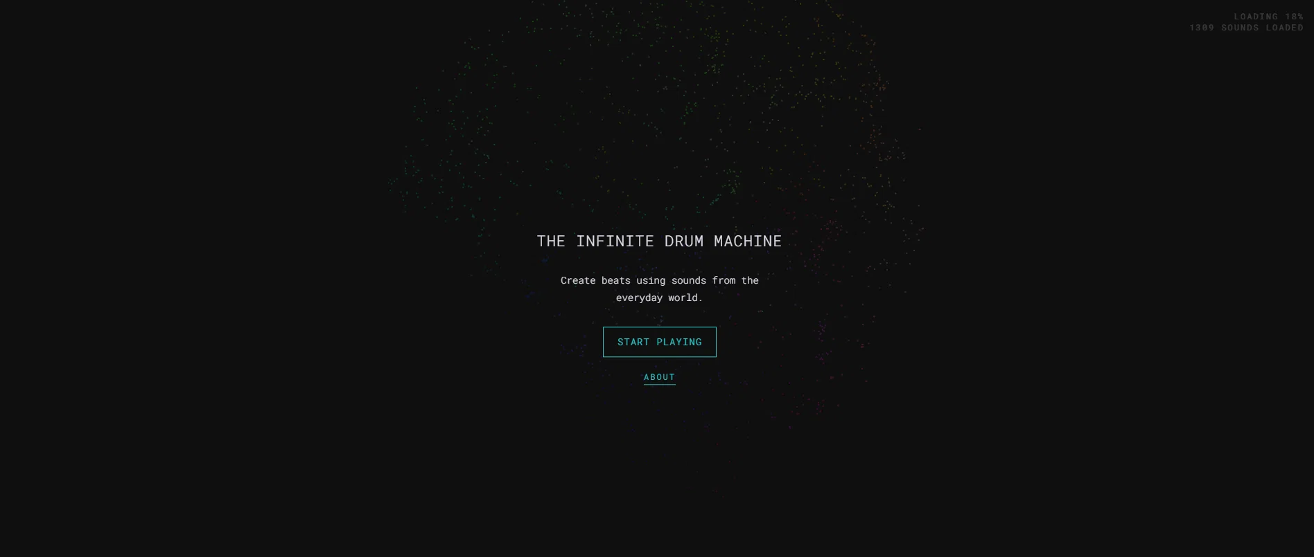 Infinite Drum Machine screenshot
