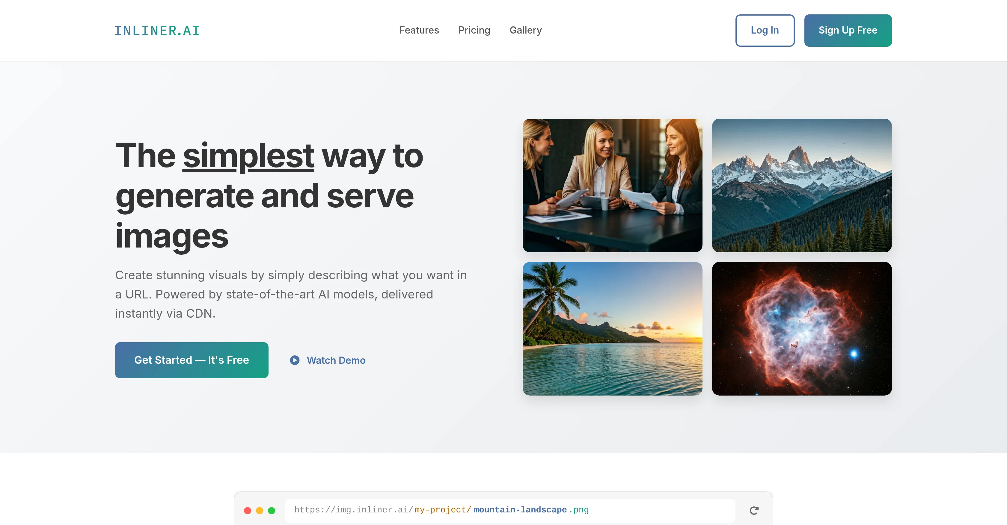 INLINER screenshot