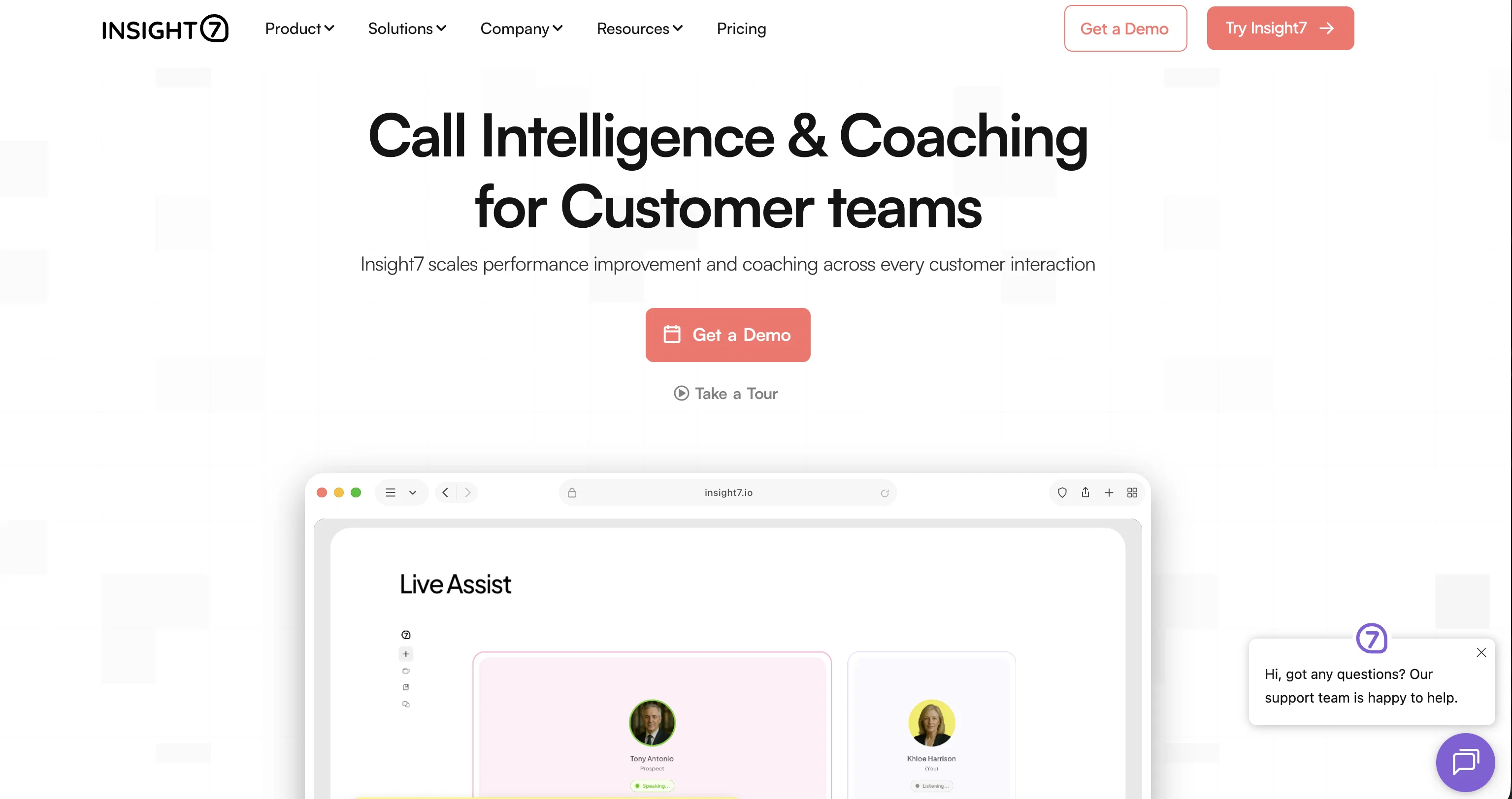 Insight7 screenshot
