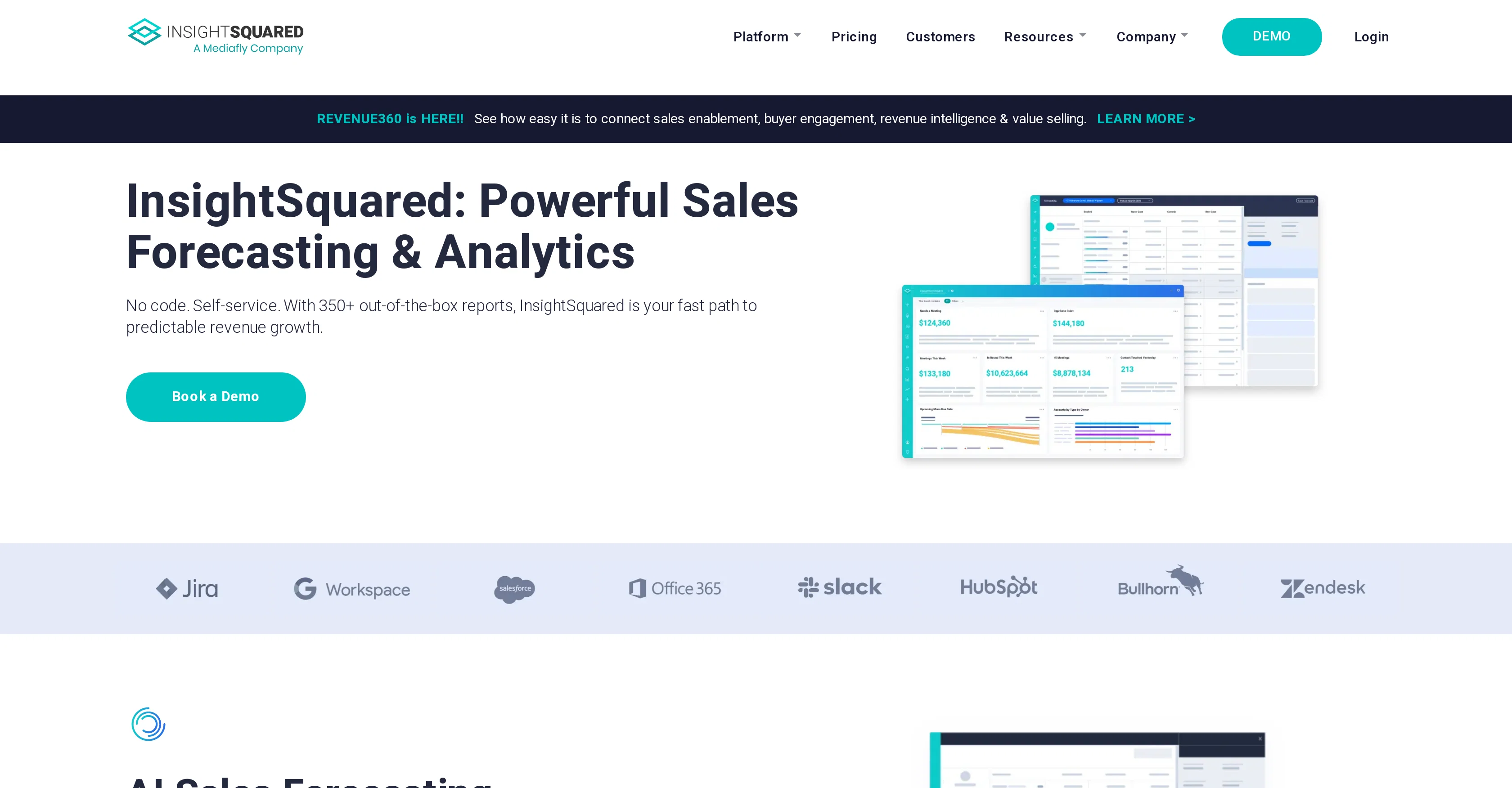 InsightSquared screenshot