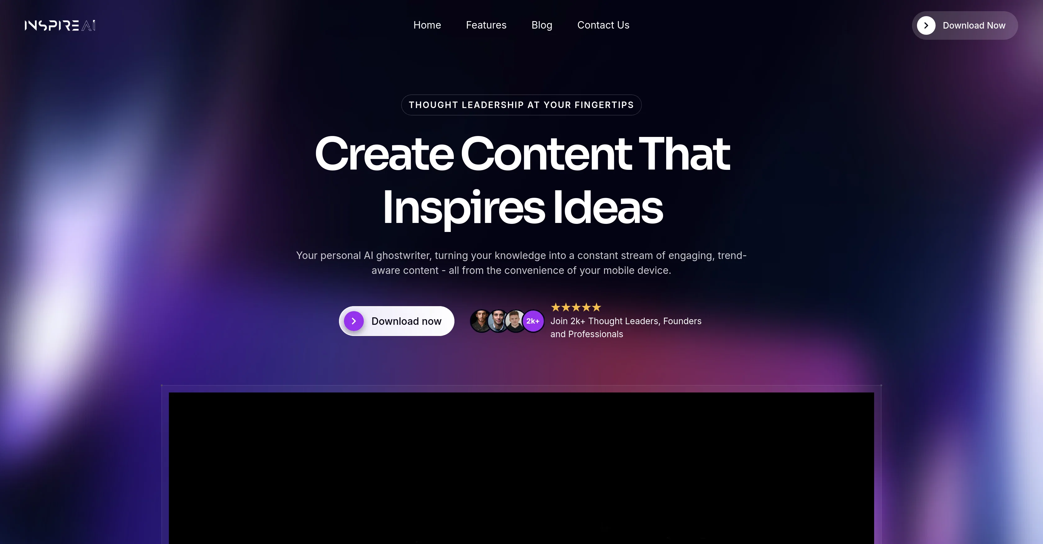 Inspire AI screenshot
