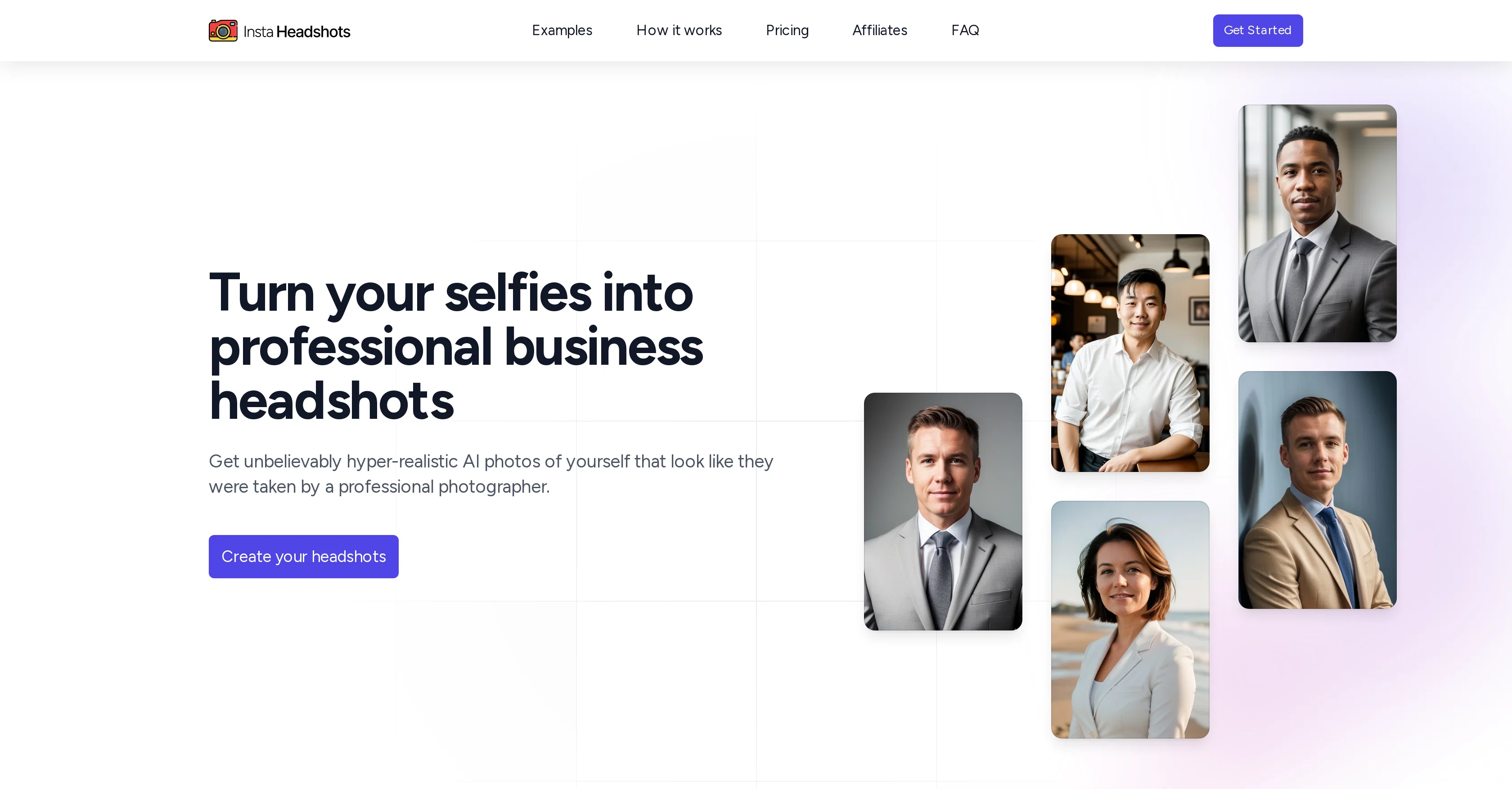 InstaHeadshots screenshot
