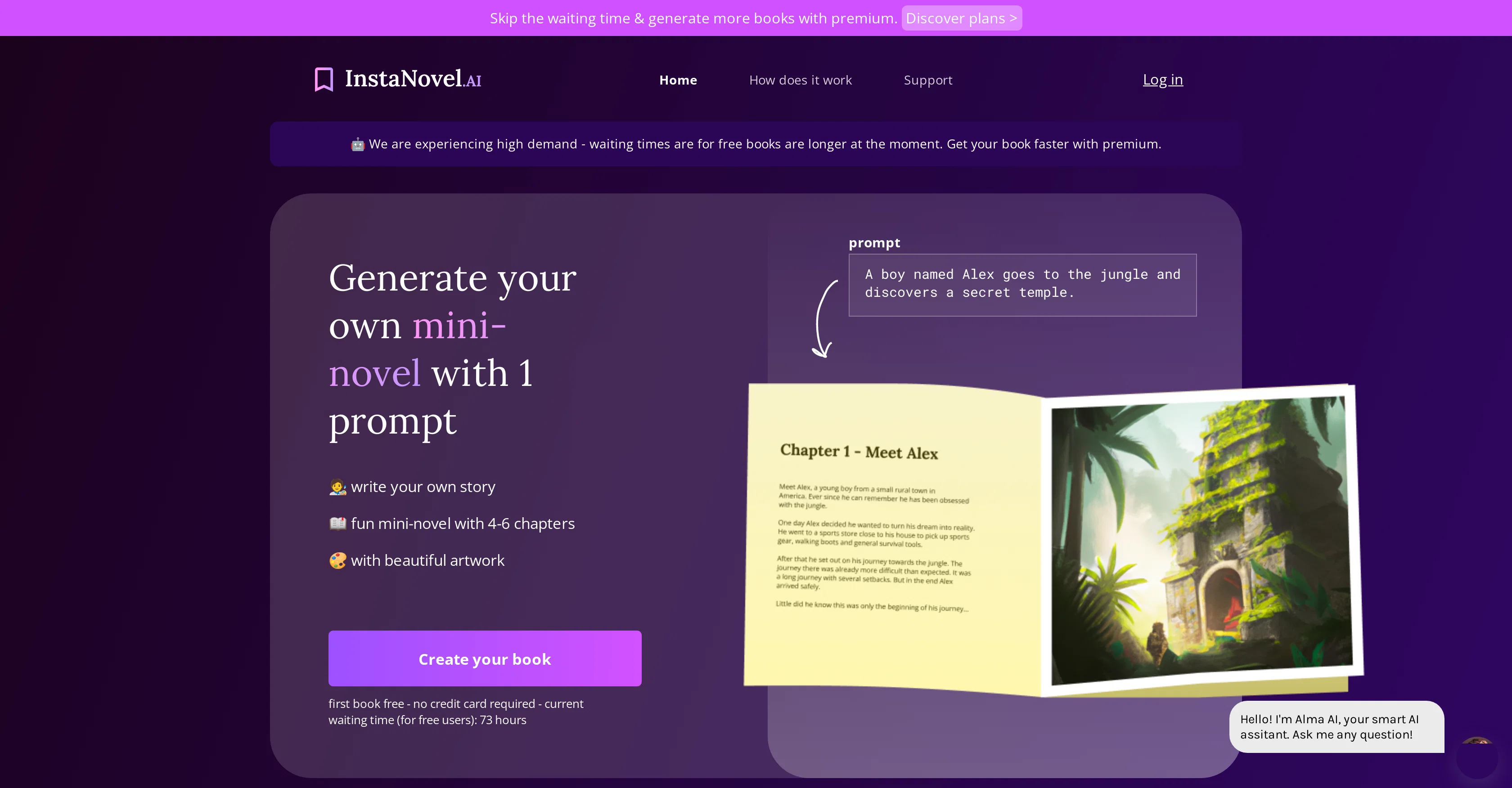 InstaNovel screenshot