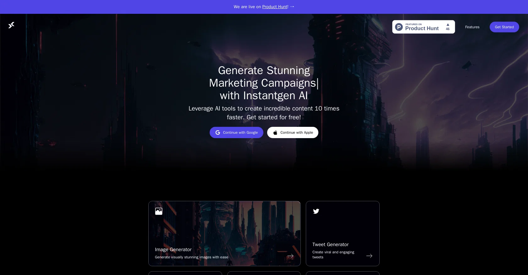 Instantgen screenshot