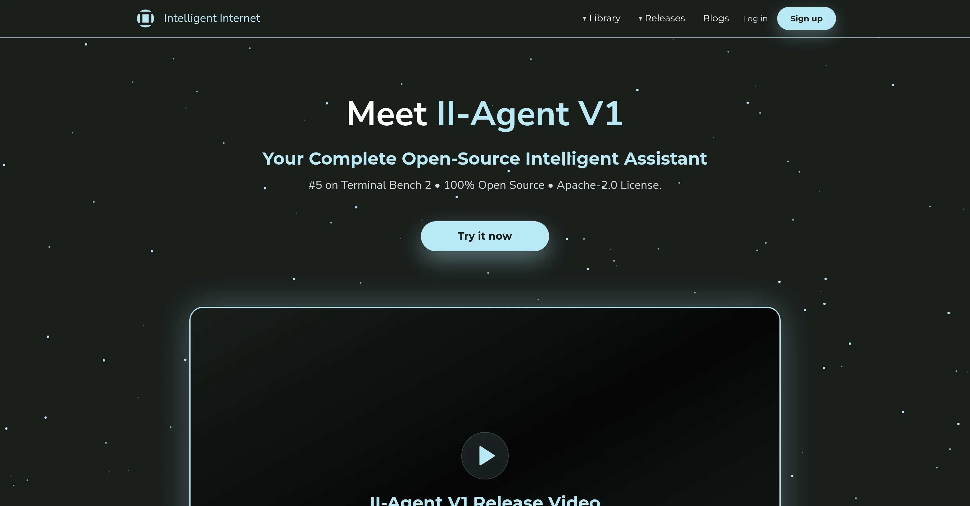 Intelligent Internet Agent screenshot