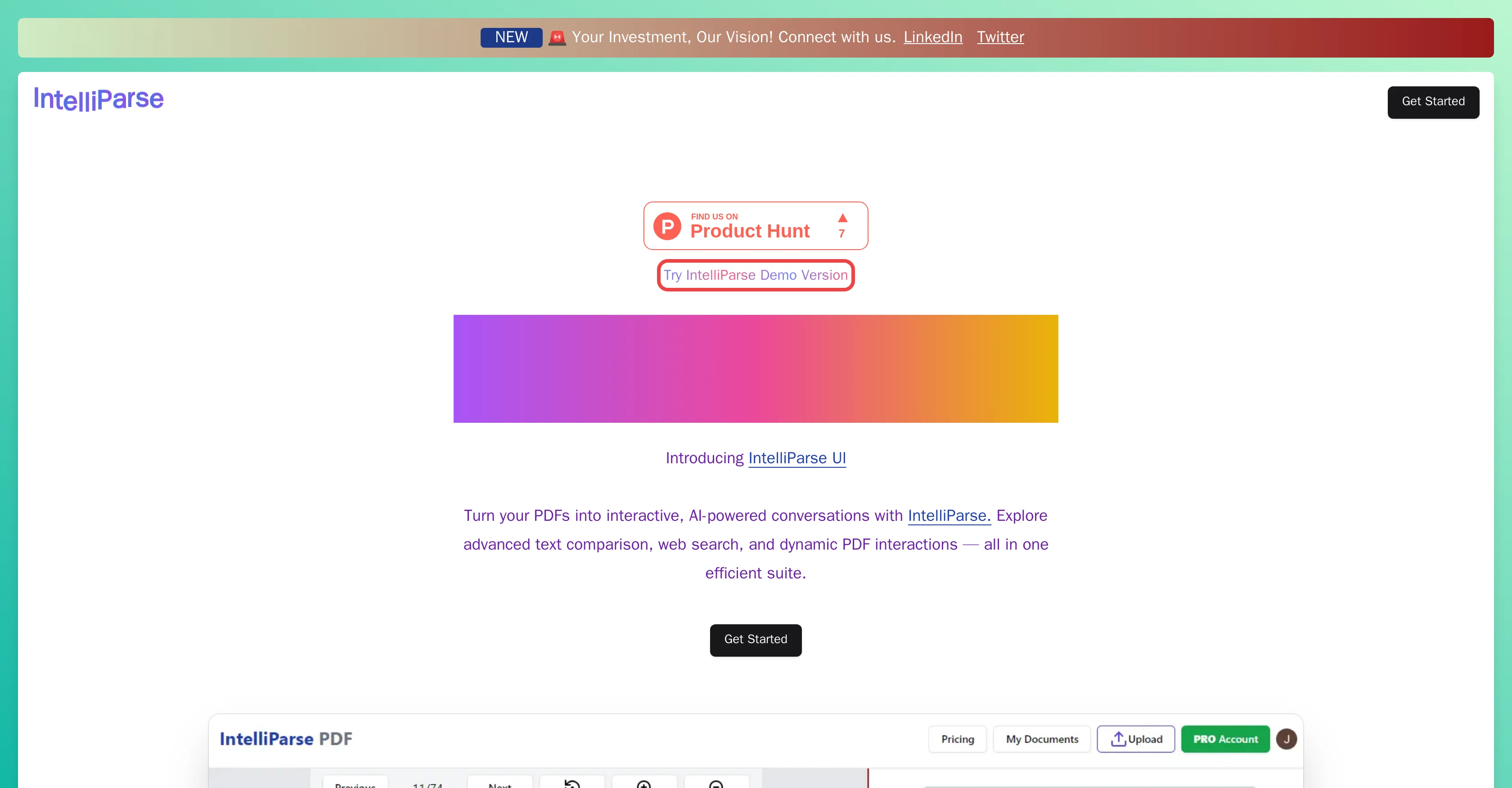 IntelliParse screenshot
