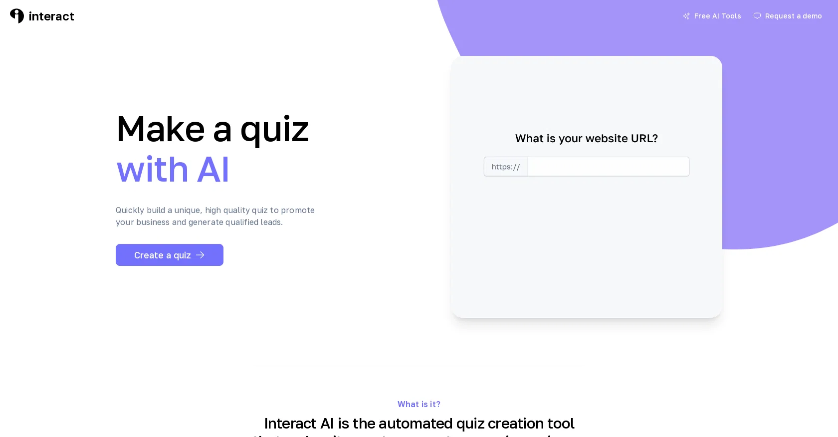 Interact screenshot