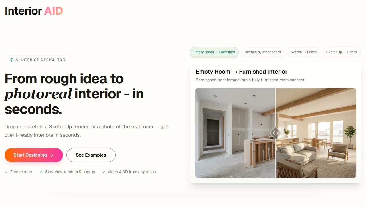 InteriorAID screenshot