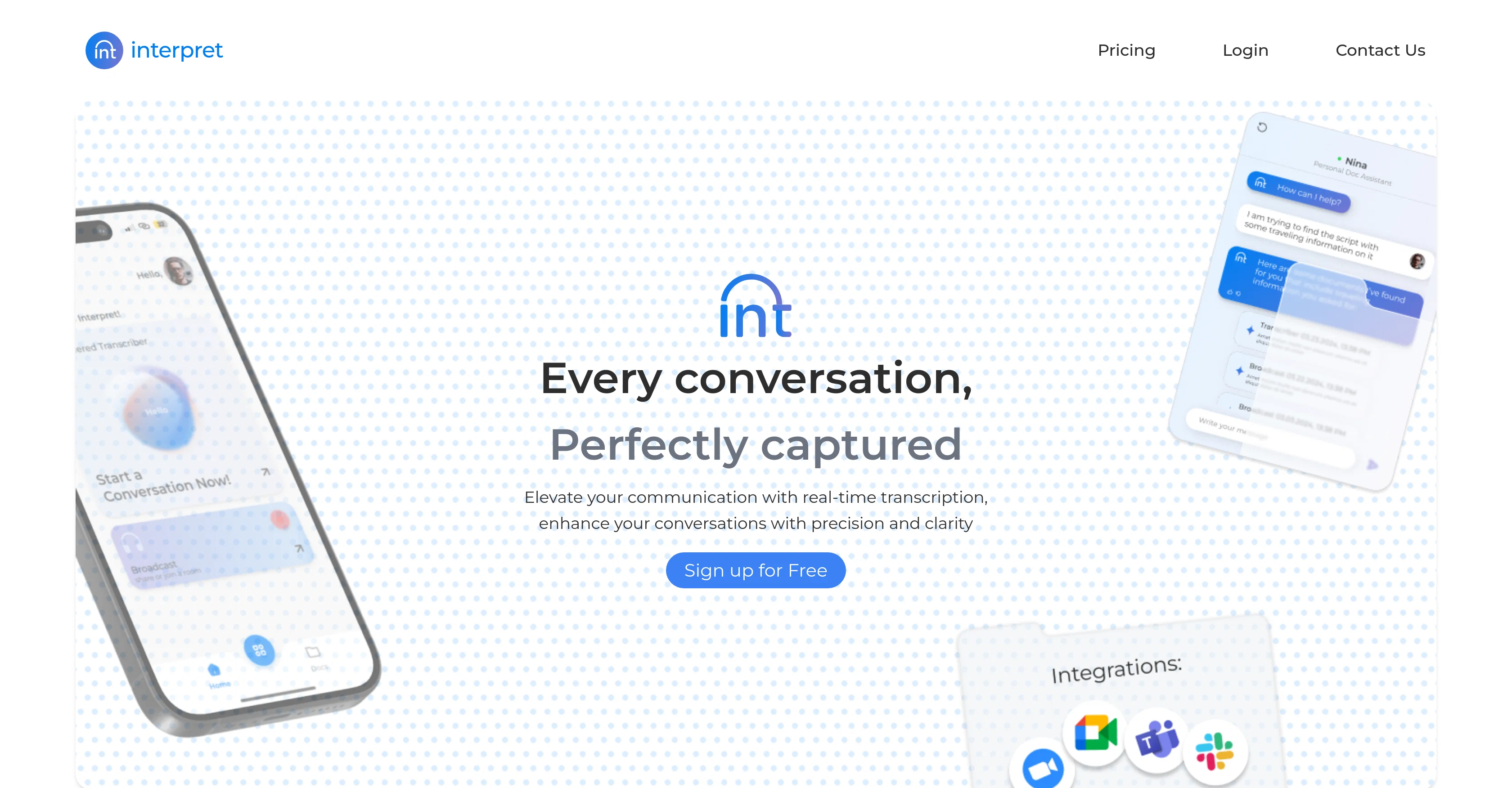 Interpret AI screenshot
