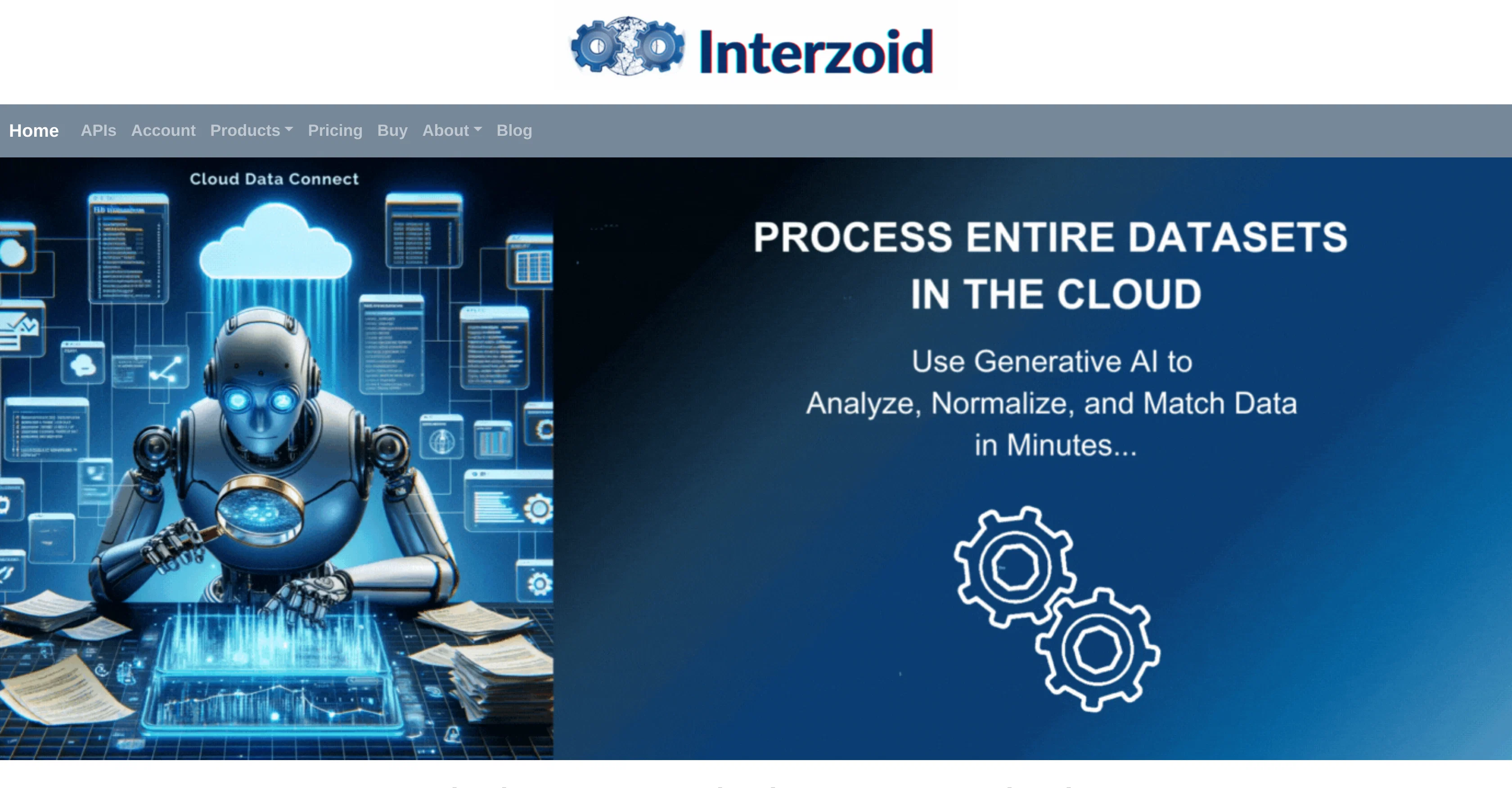 Interzoid screenshot