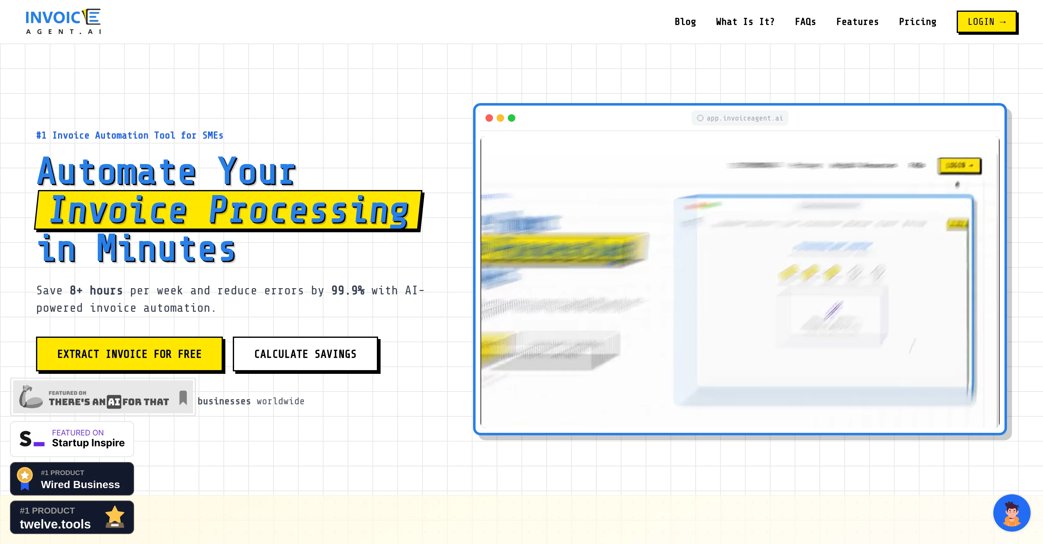 InvoiceAgent screenshot