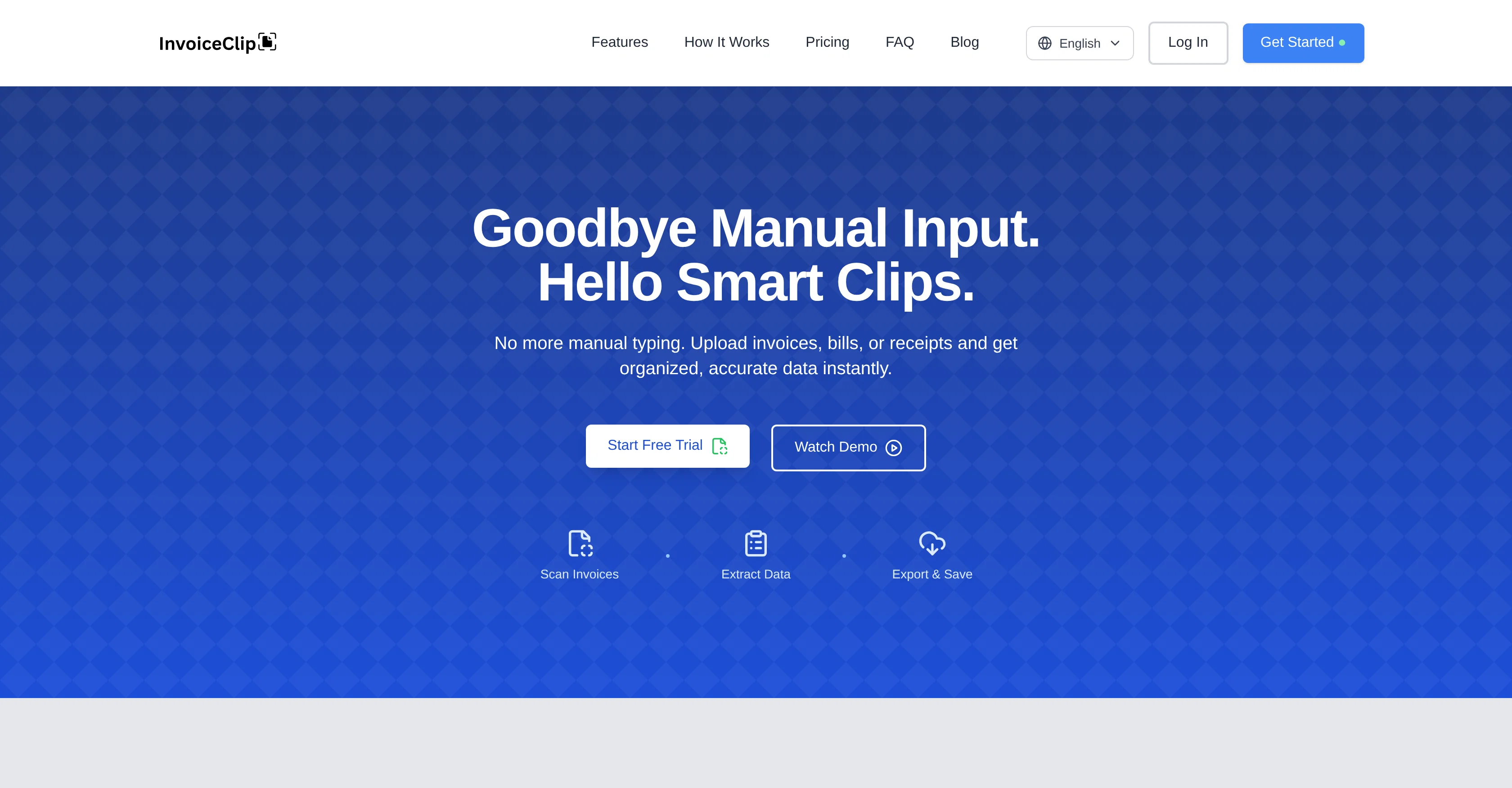 InvoiceClip screenshot