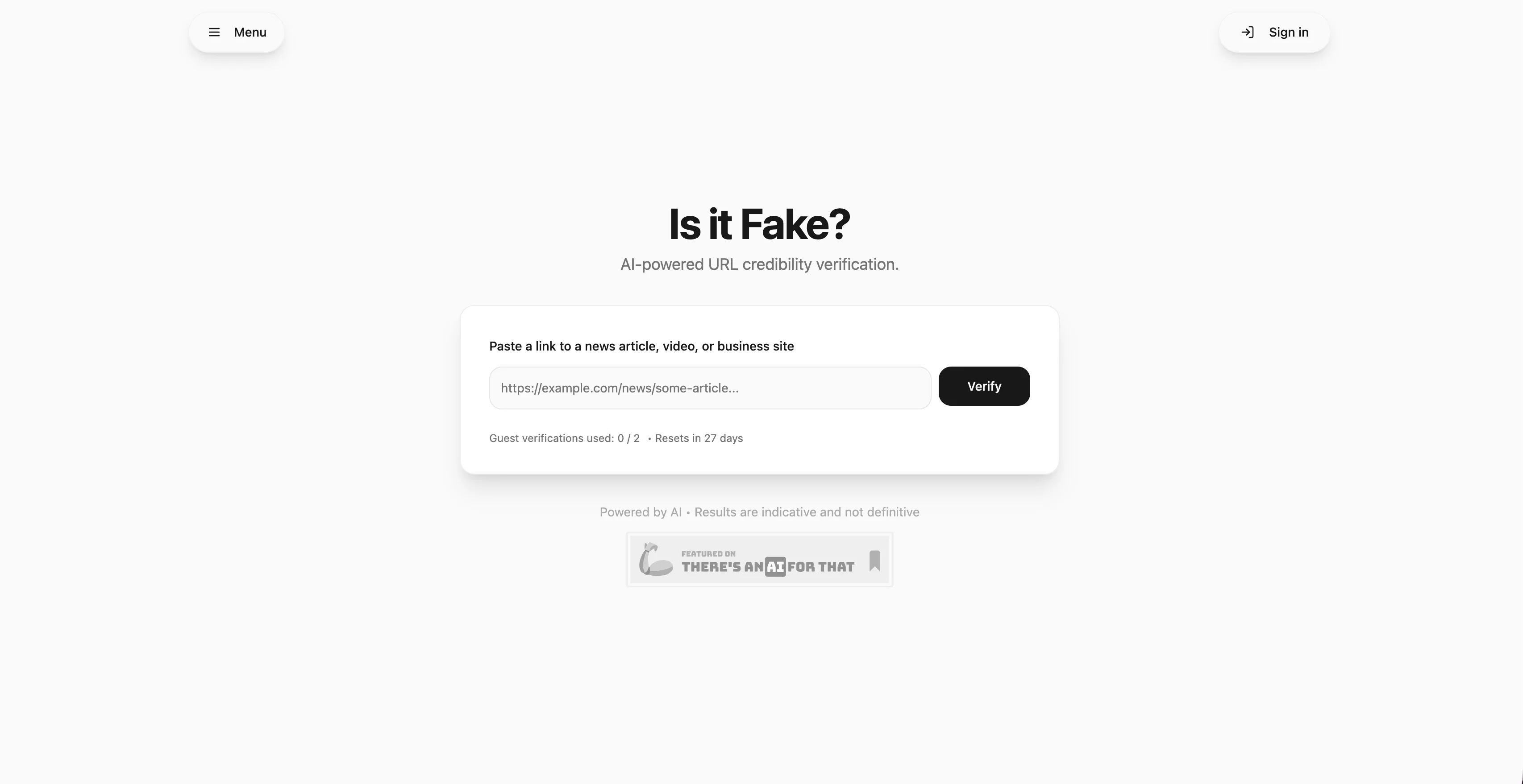 Is It Fake? screenshot