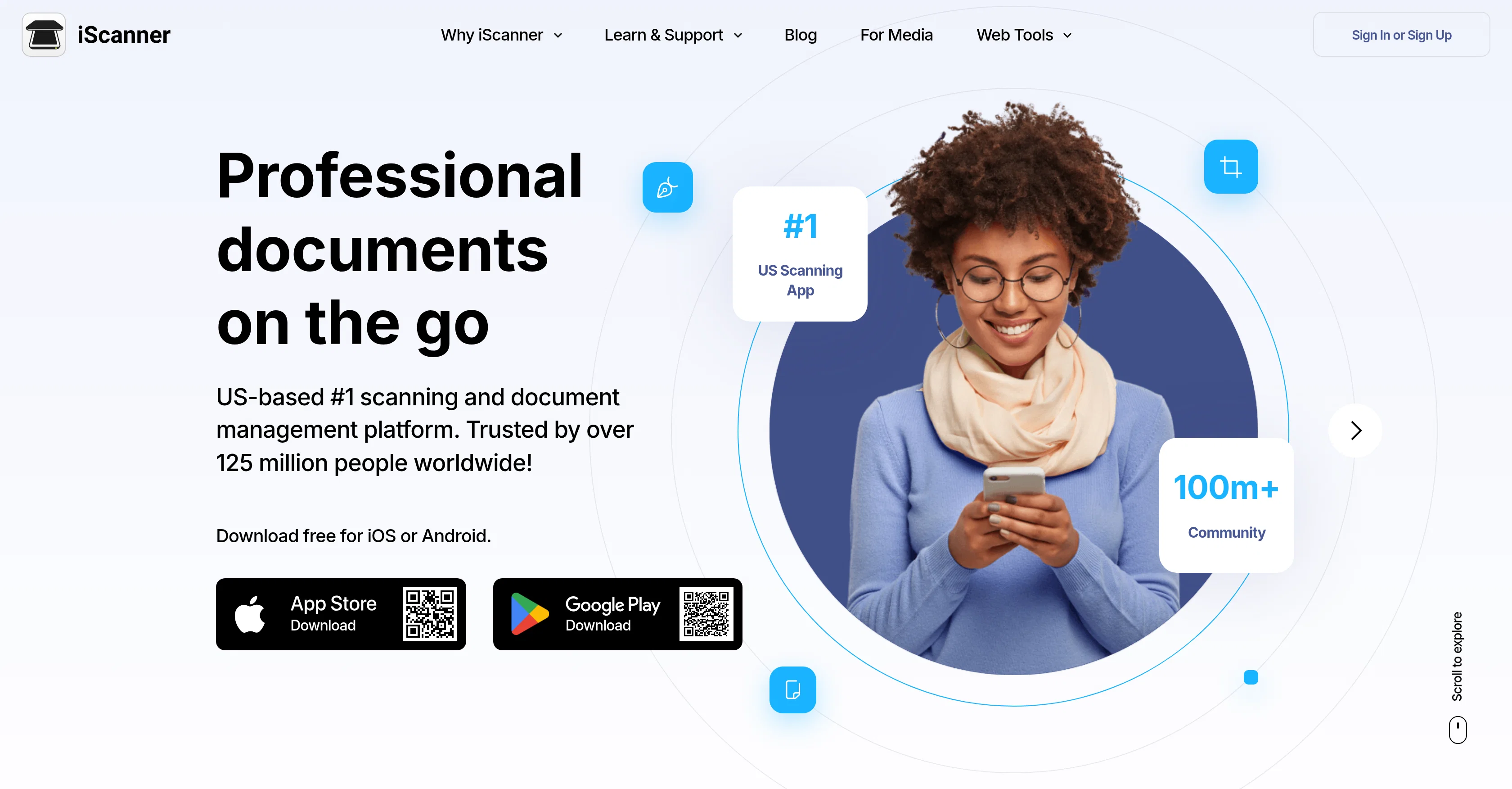 iScanner screenshot