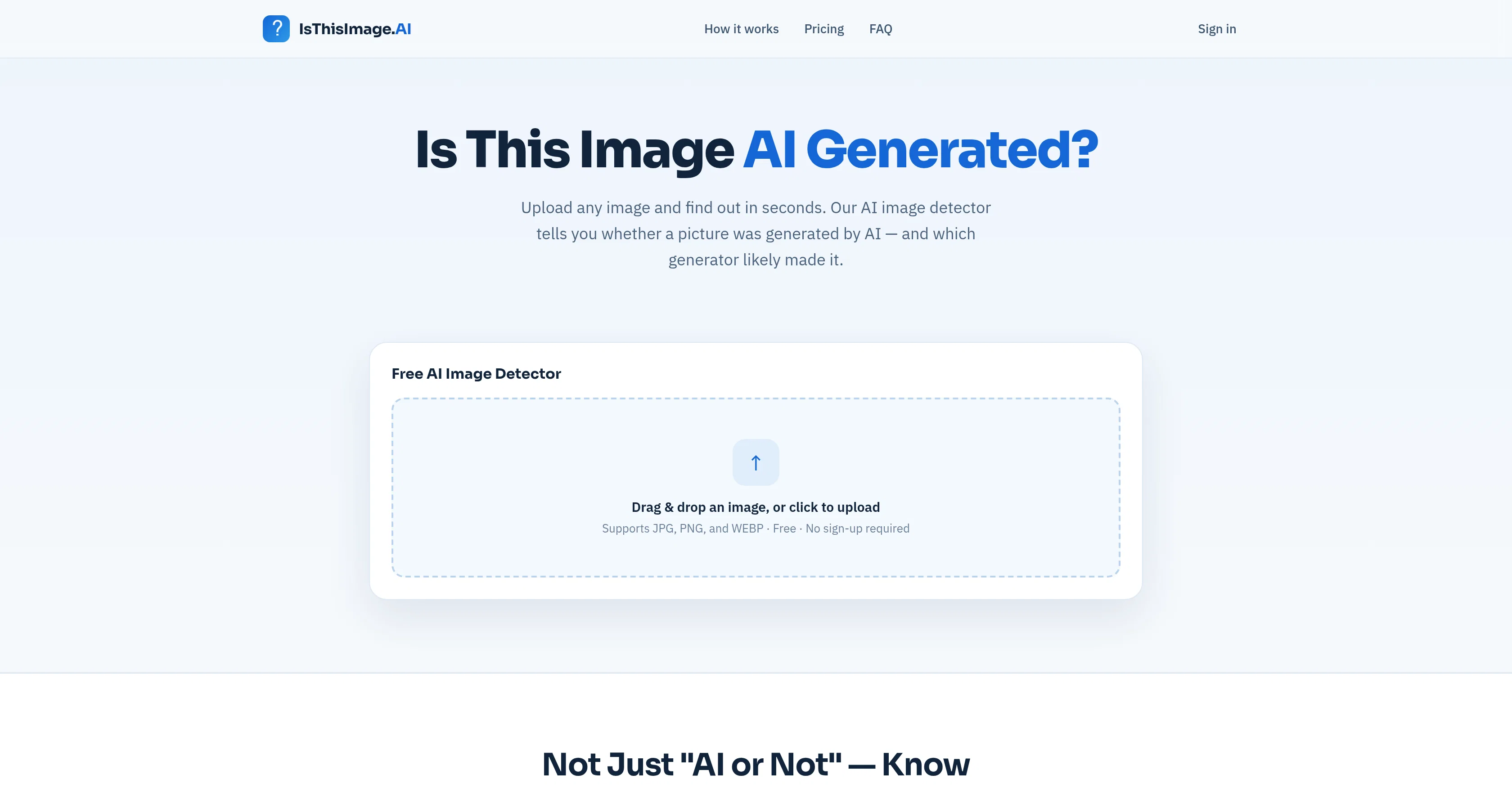 IsThisImage.AI screenshot
