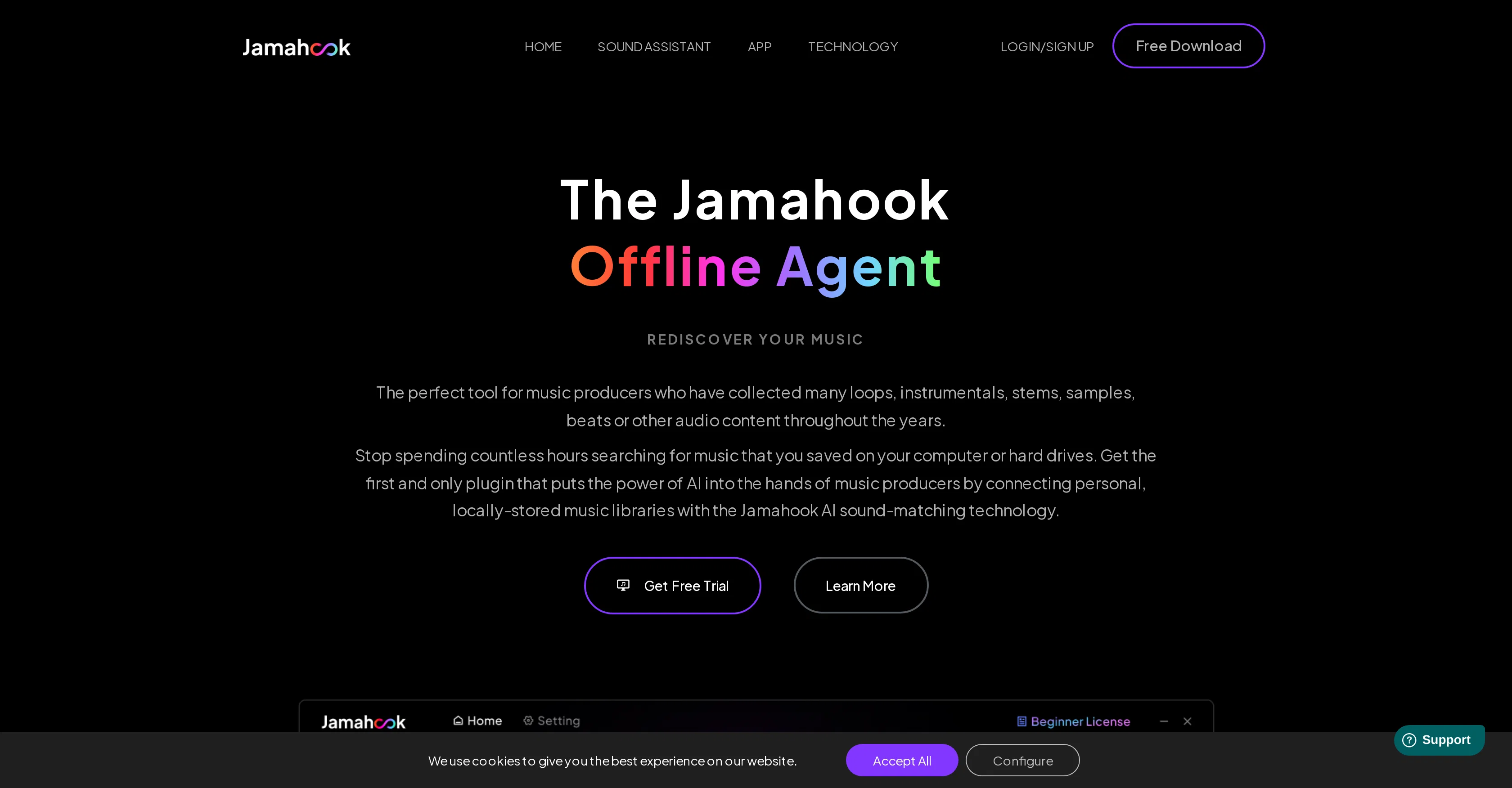 Jamahook screenshot