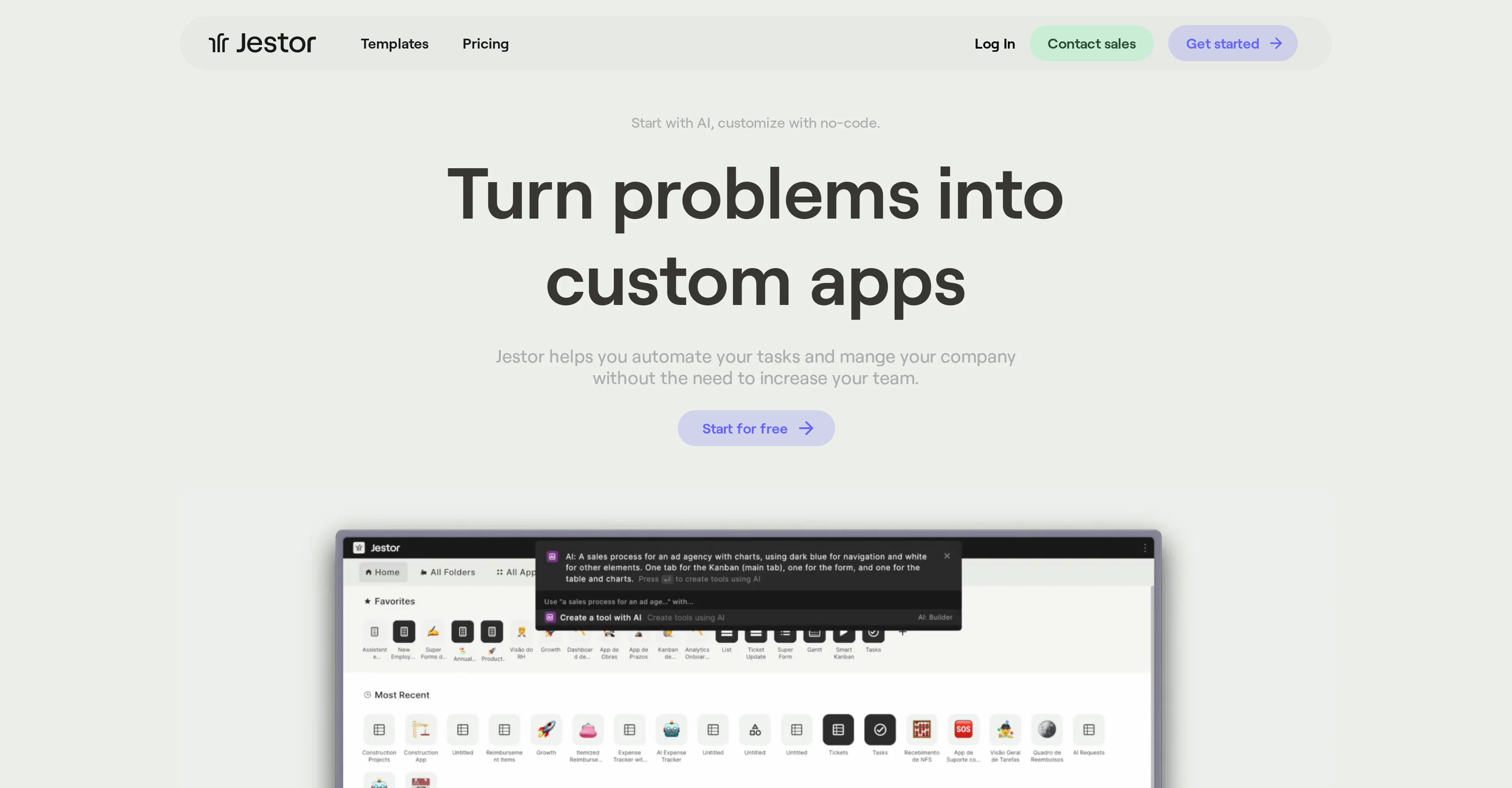 Jestor screenshot