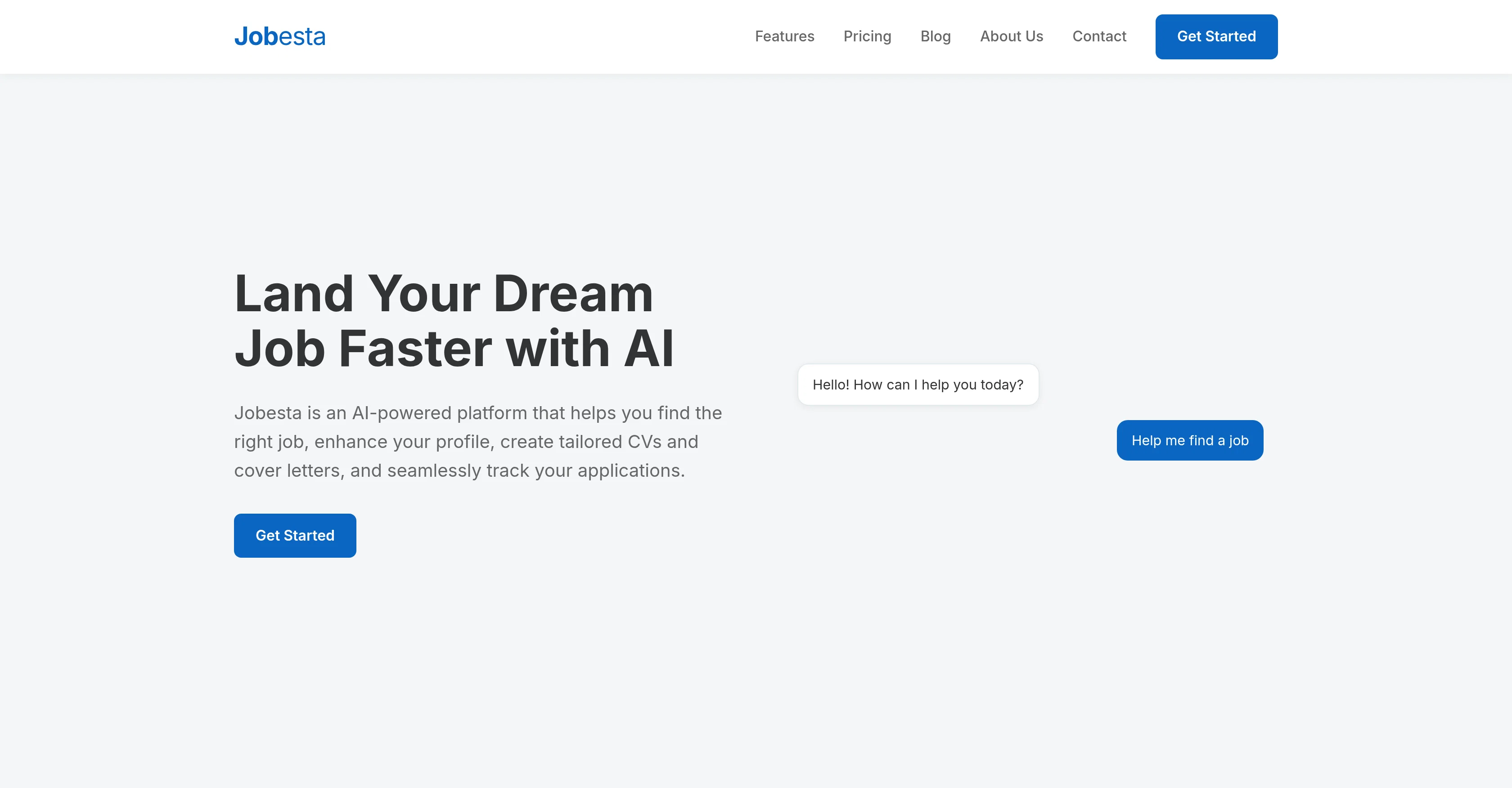 Jobesta screenshot