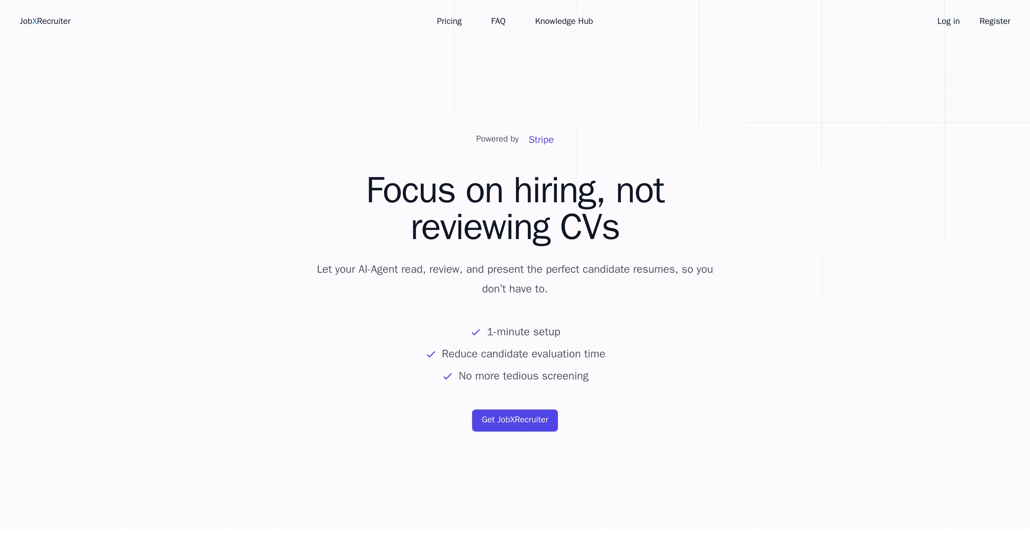 JobXRecruiter screenshot