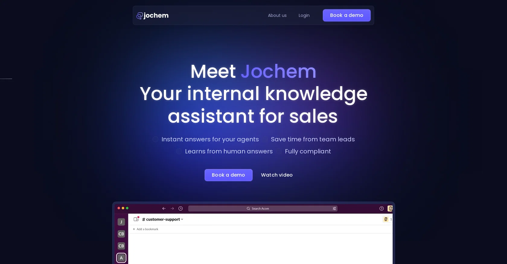 Jochem screenshot
