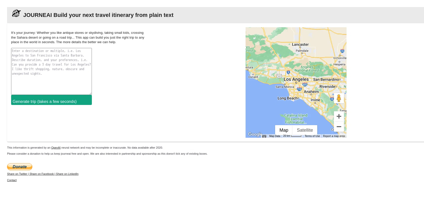 Journeai screenshot