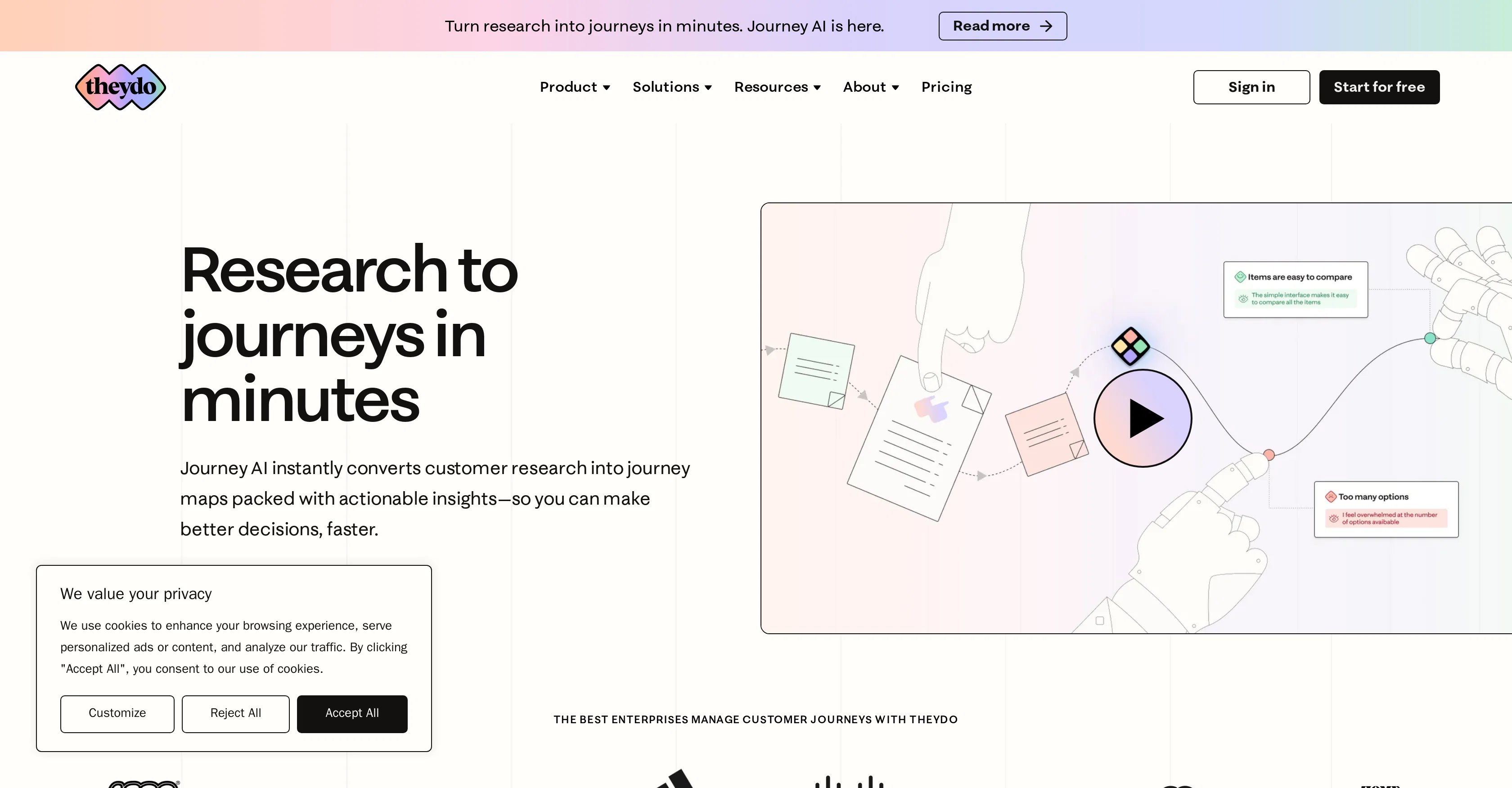 Journey AI by TheyDo screenshot