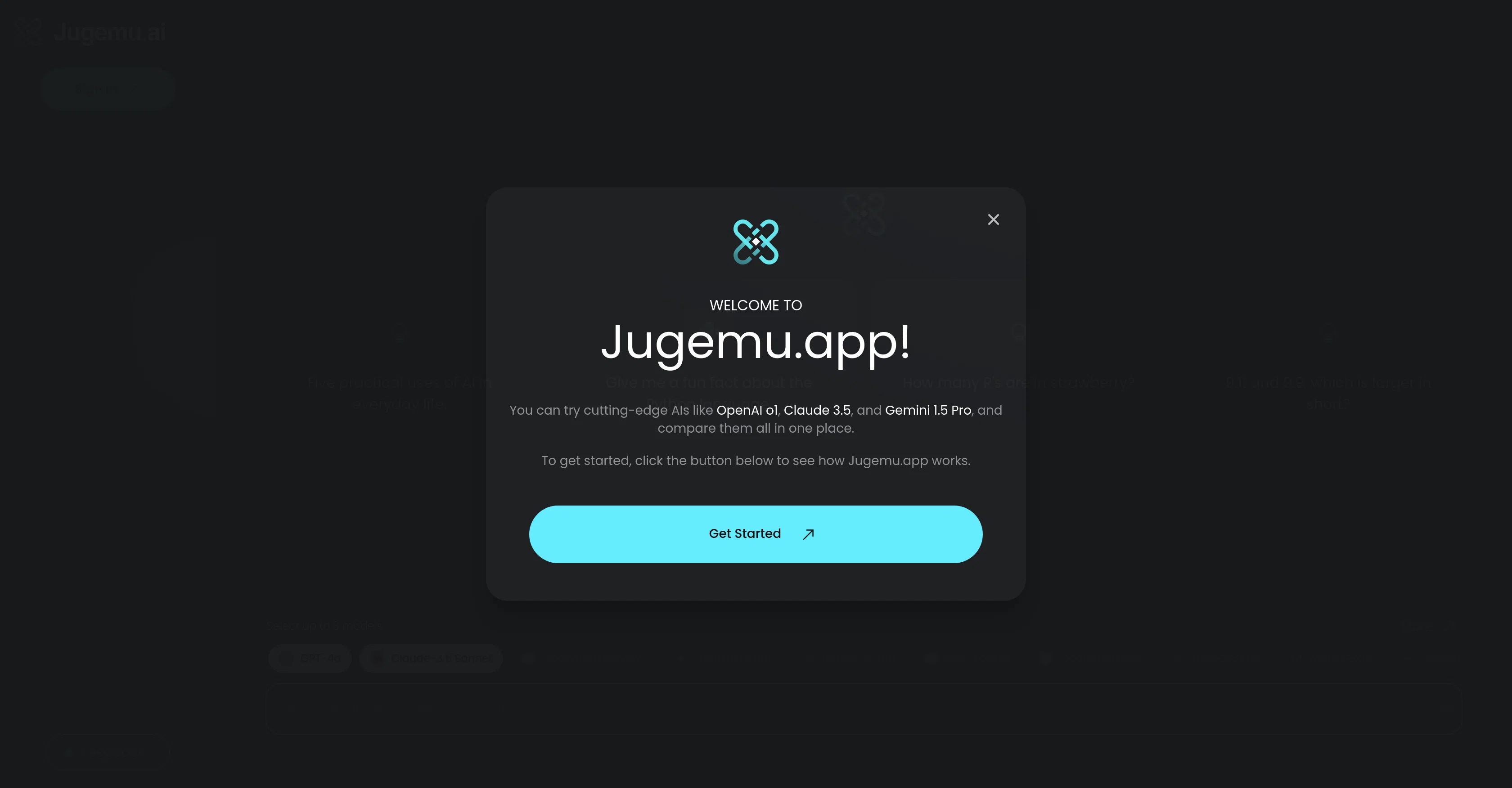 Jugemu.app screenshot