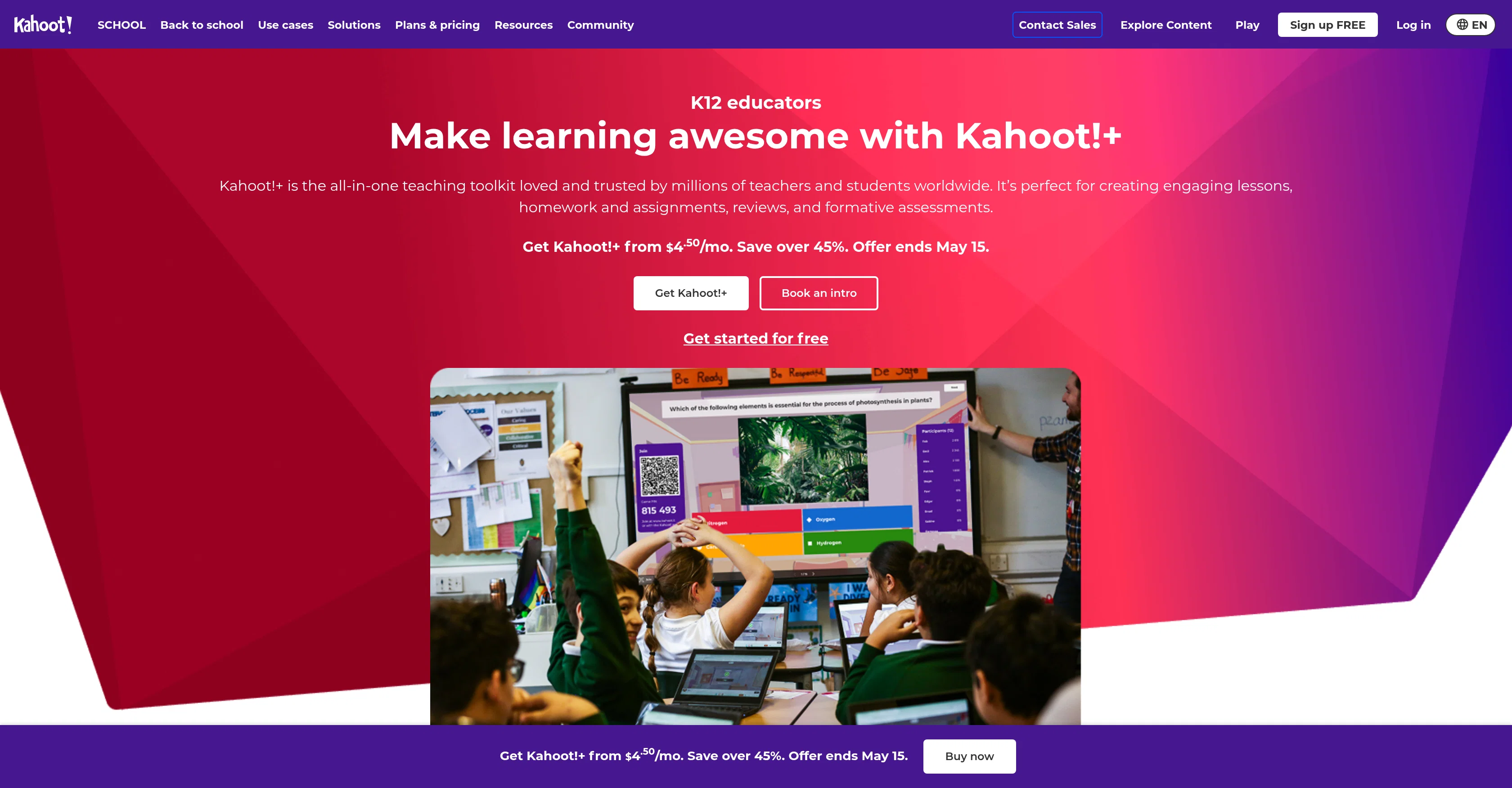 Kahoot! screenshot