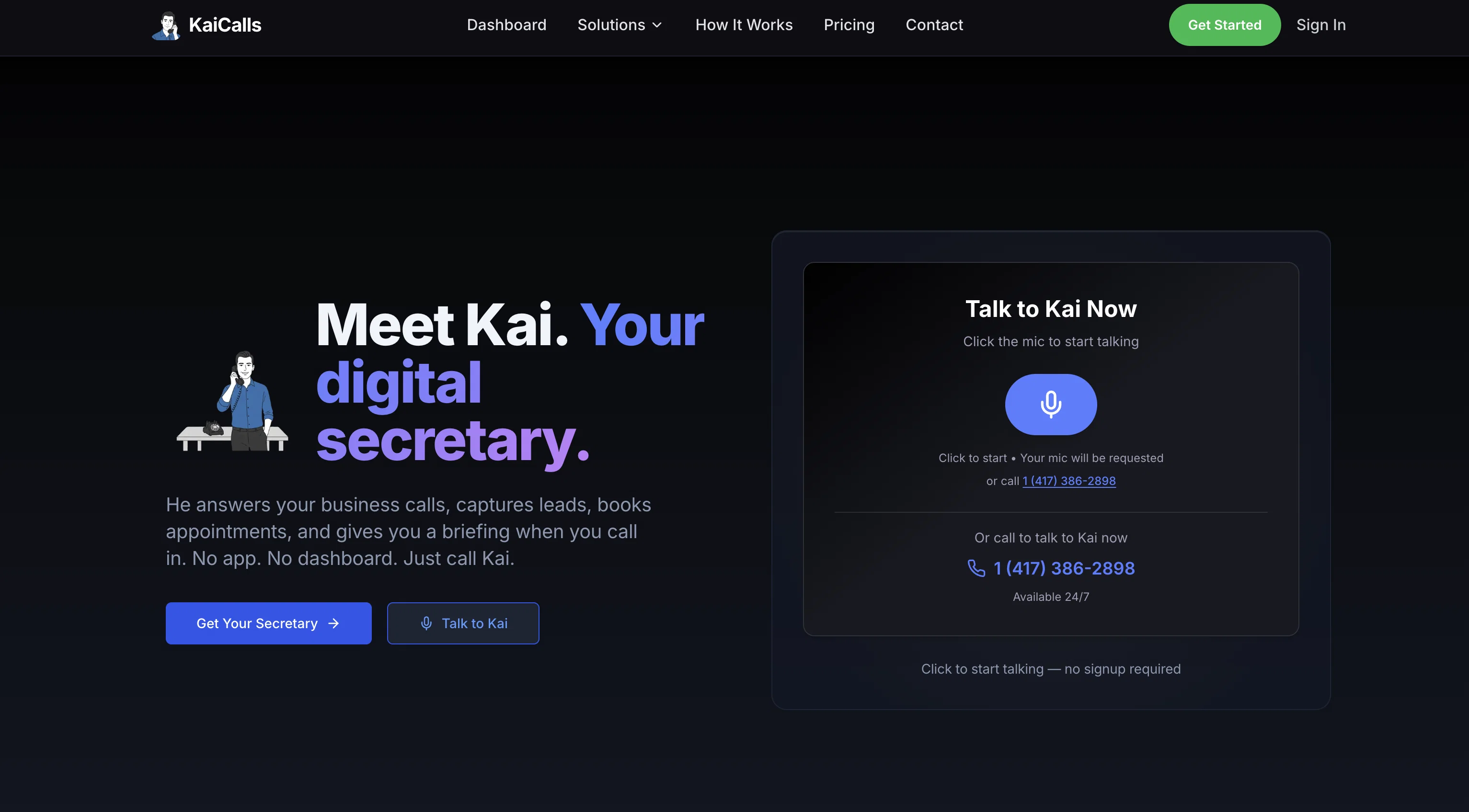 KaiCalls screenshot