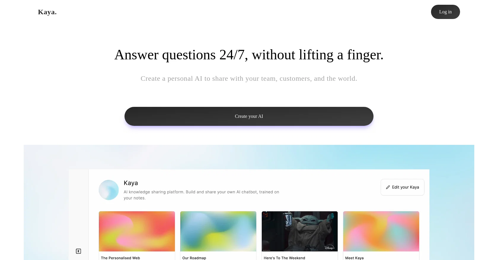 Kaya screenshot