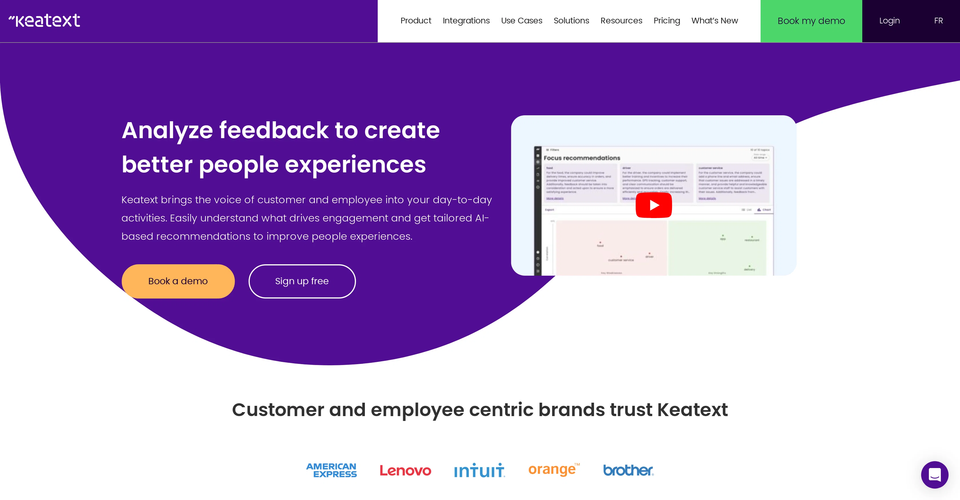 Keatext screenshot