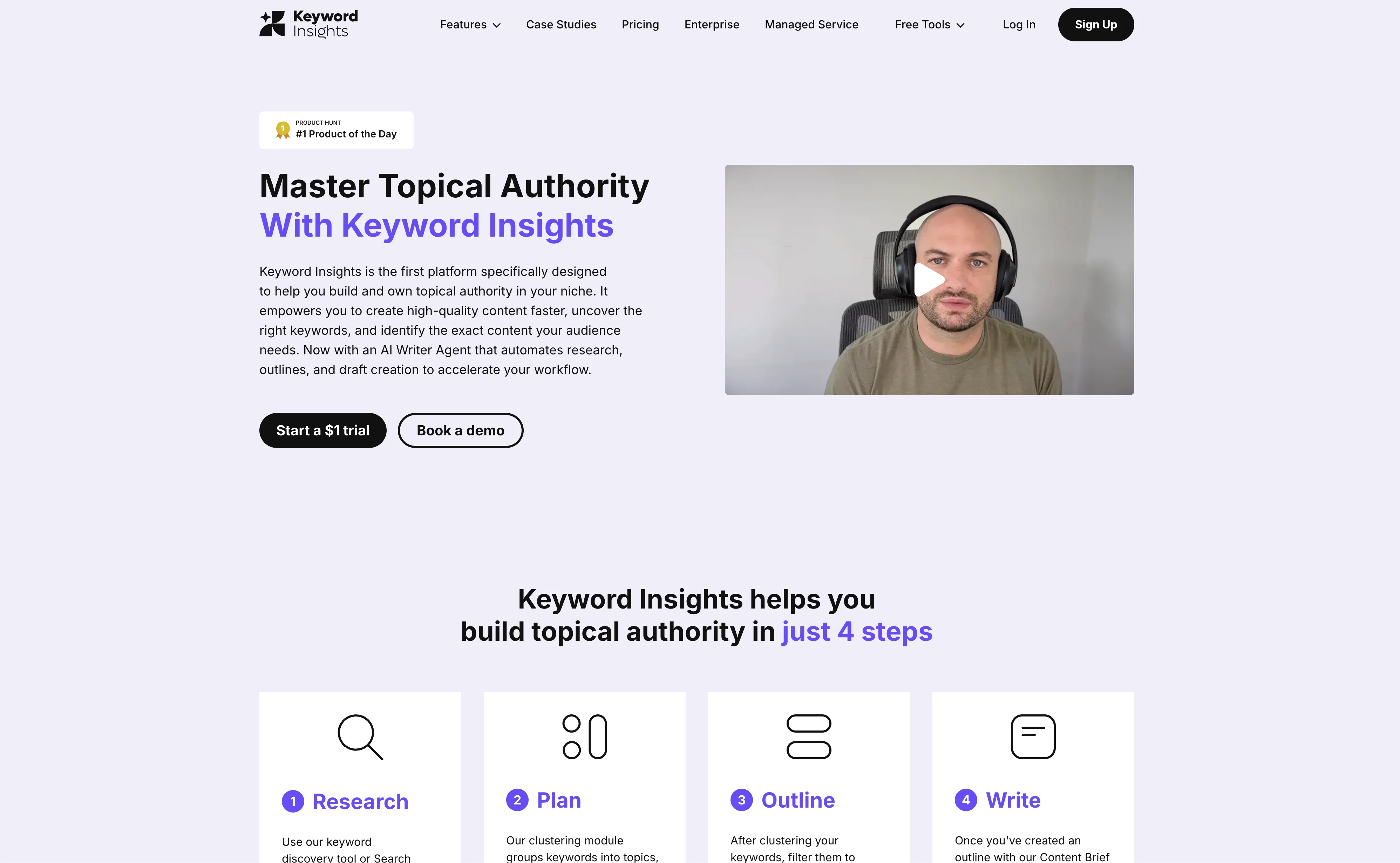 Keyword Insights screenshot