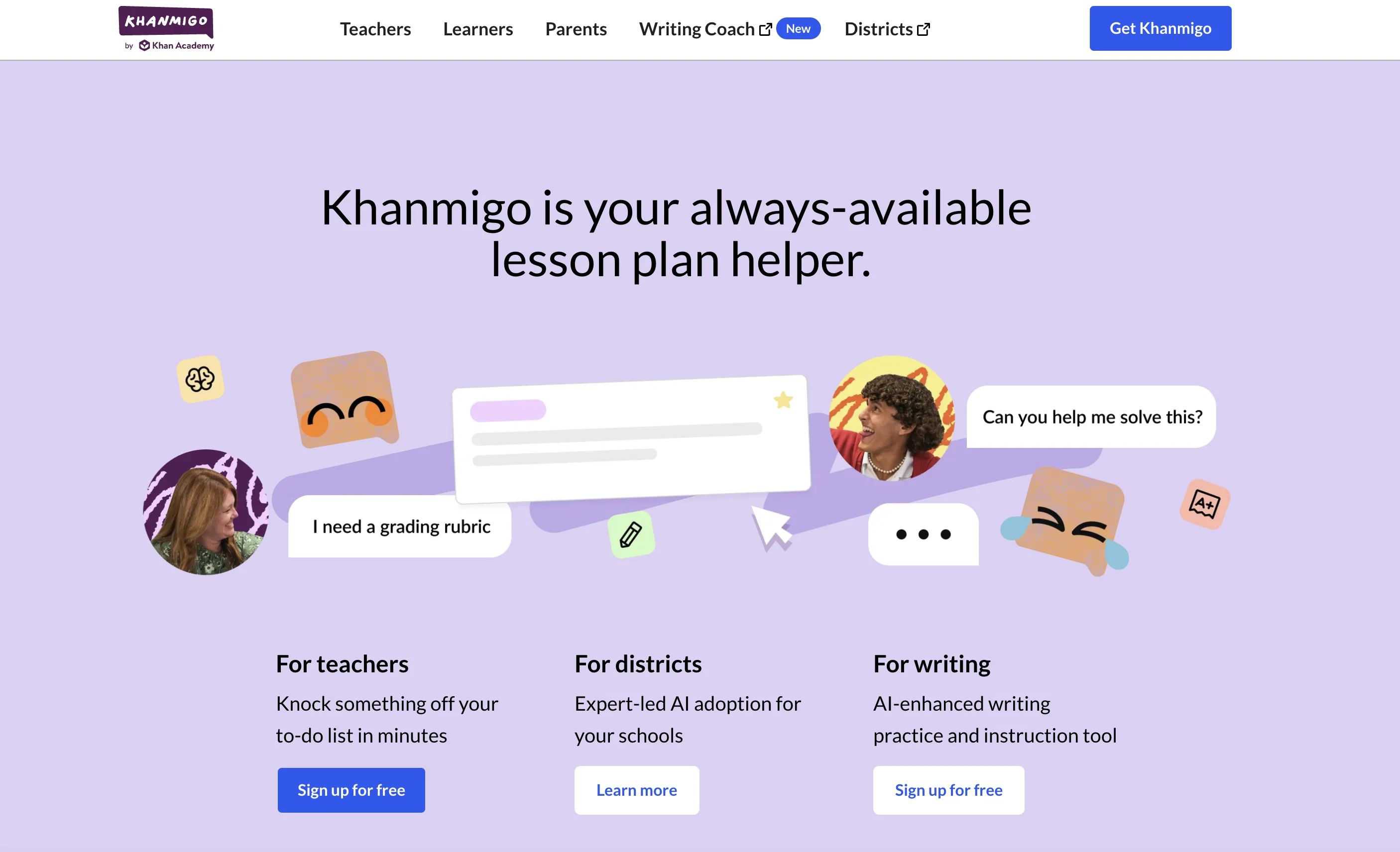 Khanmigo screenshot