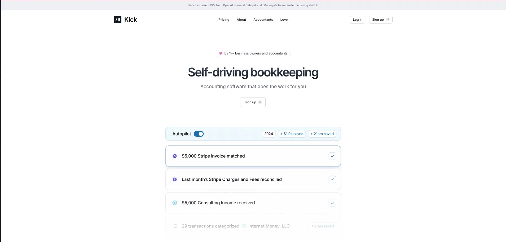 Kickv1.0 screenshot