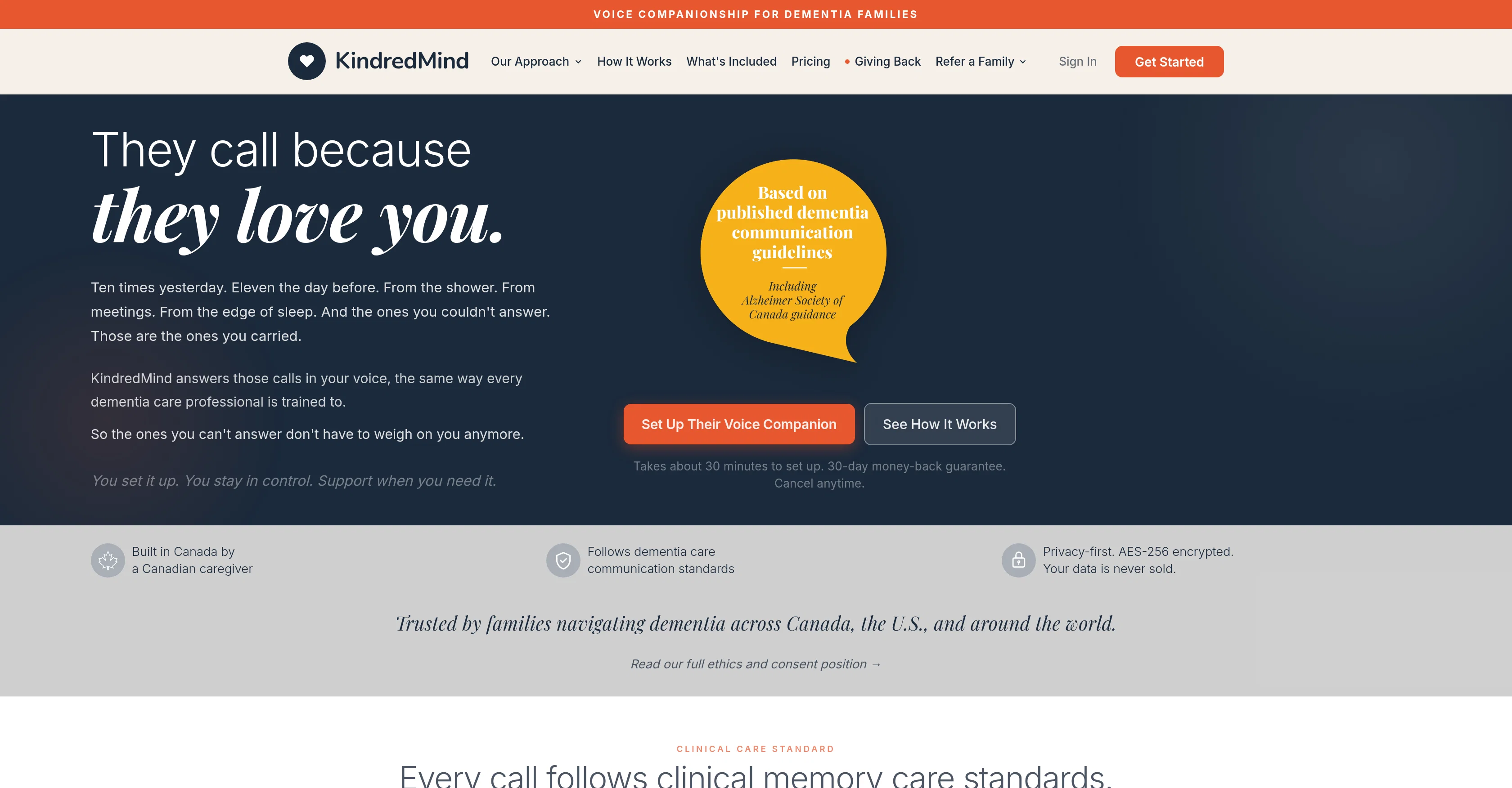 KindredMind screenshot