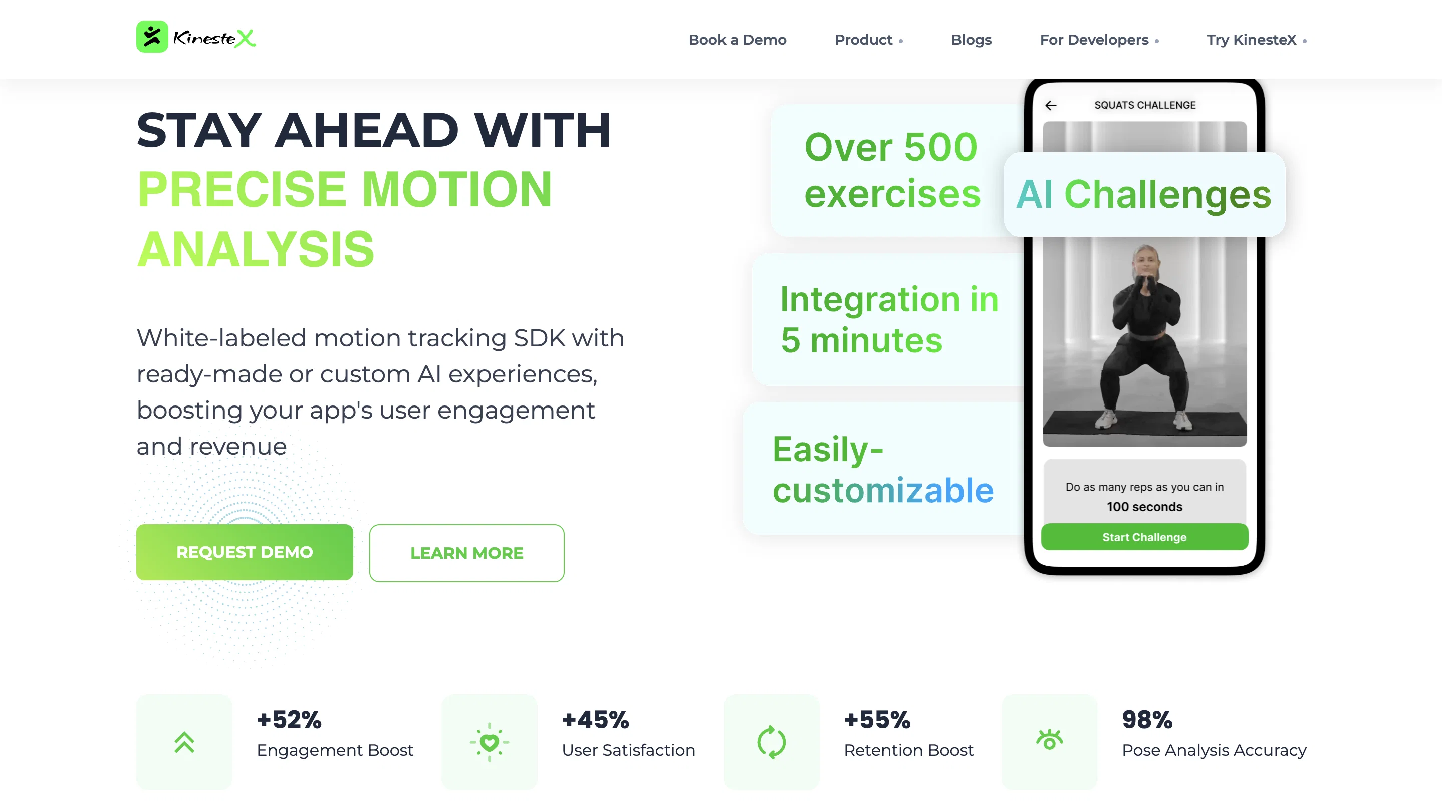 KinesteX AI Personal Trainer in your Digital Health P... screenshot