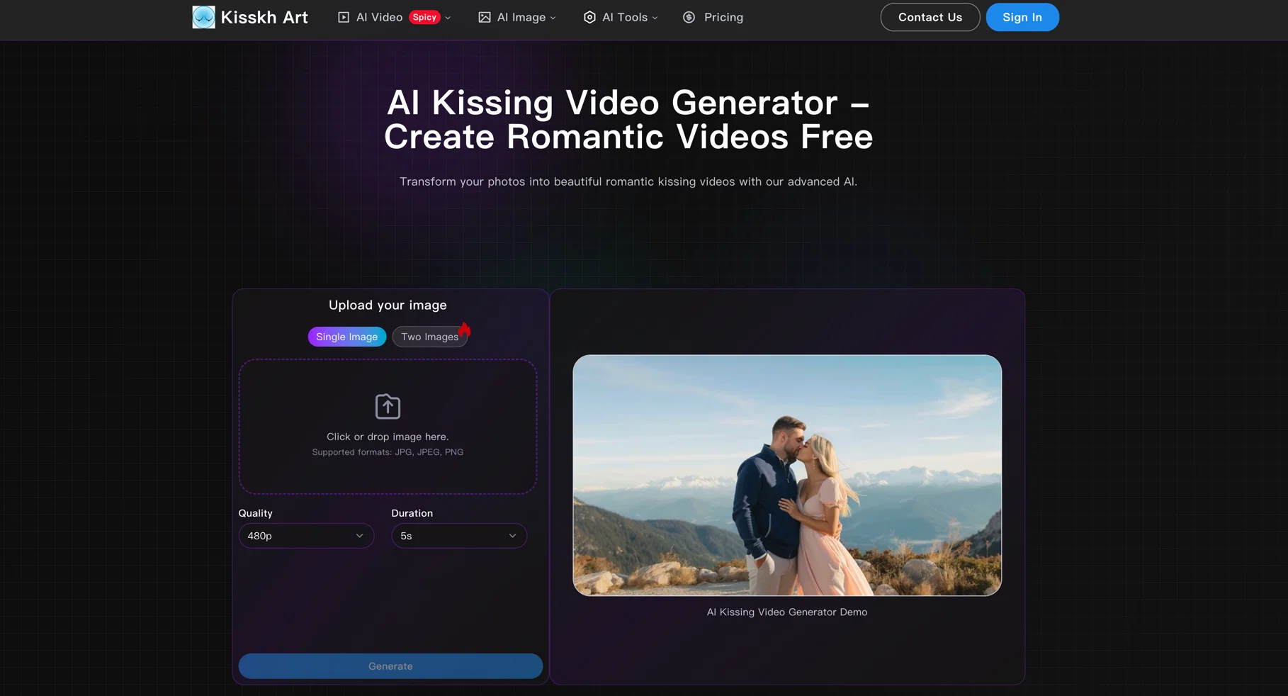 AI Kiss Unlimited screenshot