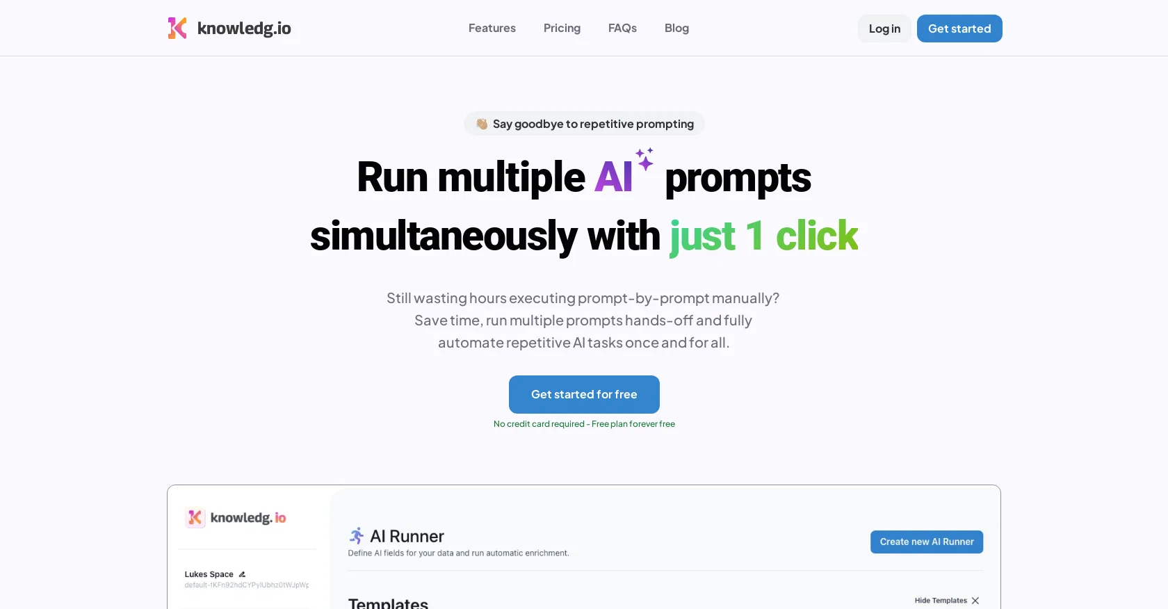 Knowledg.io screenshot