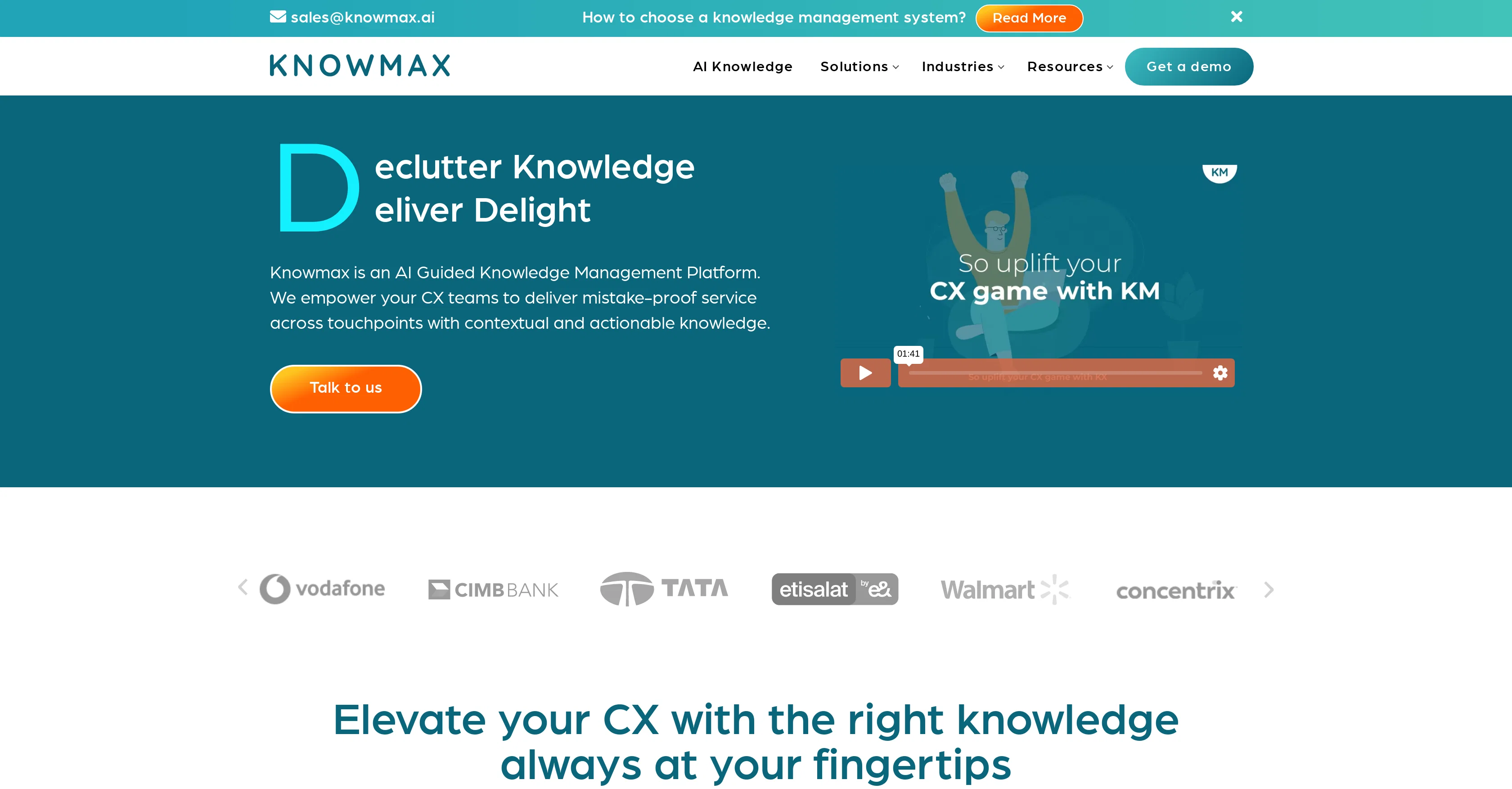 Knowmax screenshot