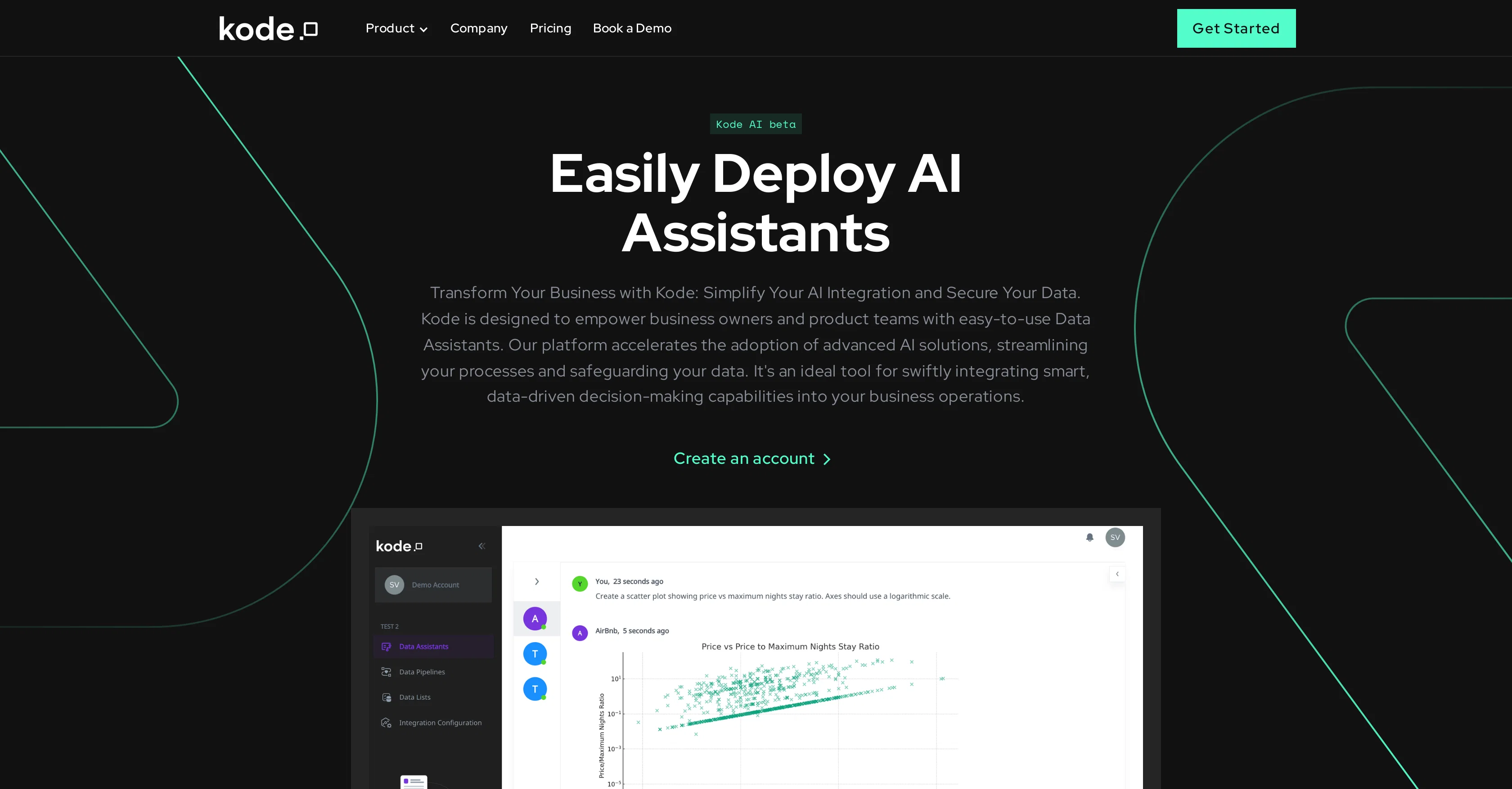 Kode AI screenshot