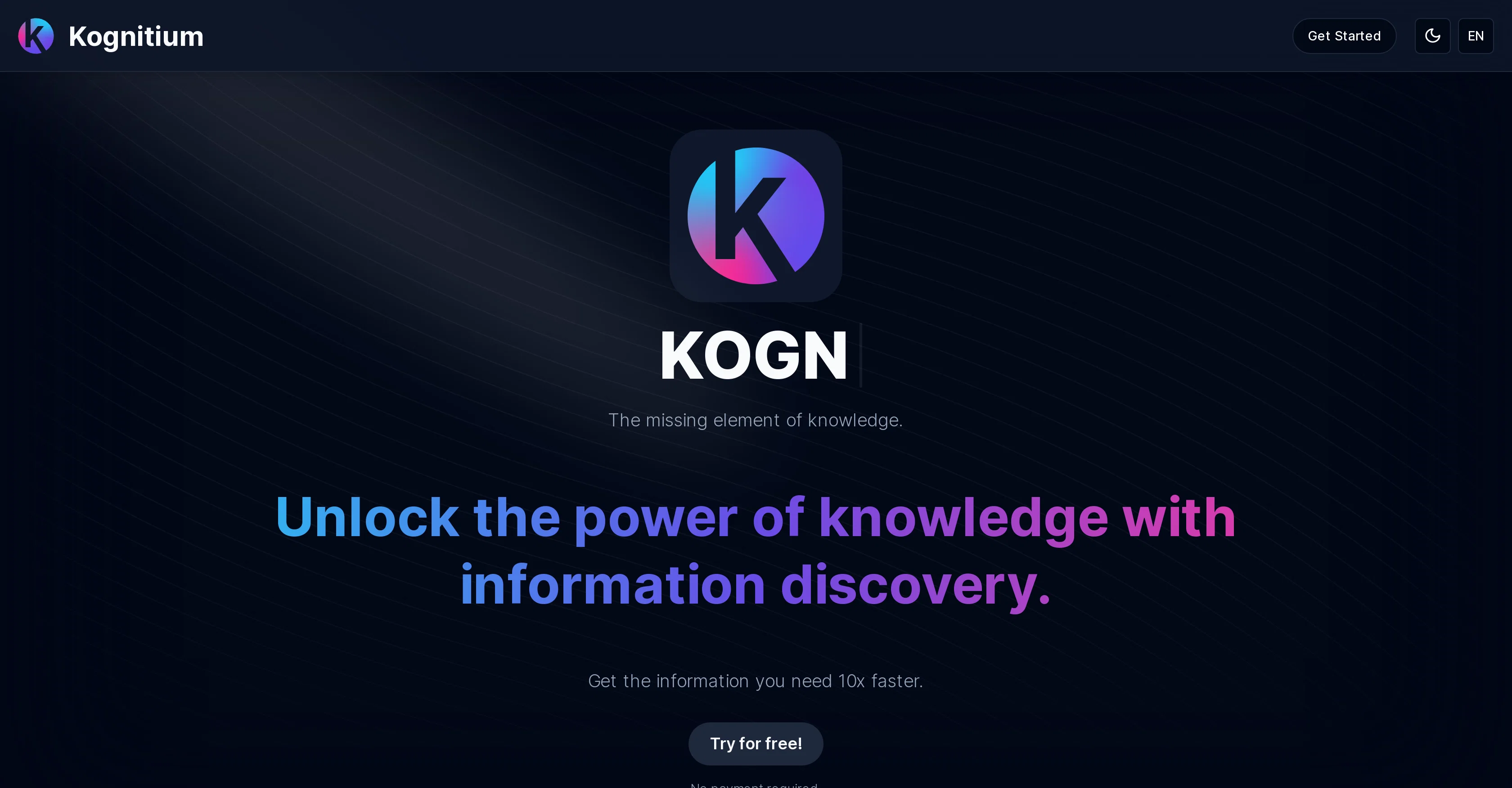 Kognitium screenshot