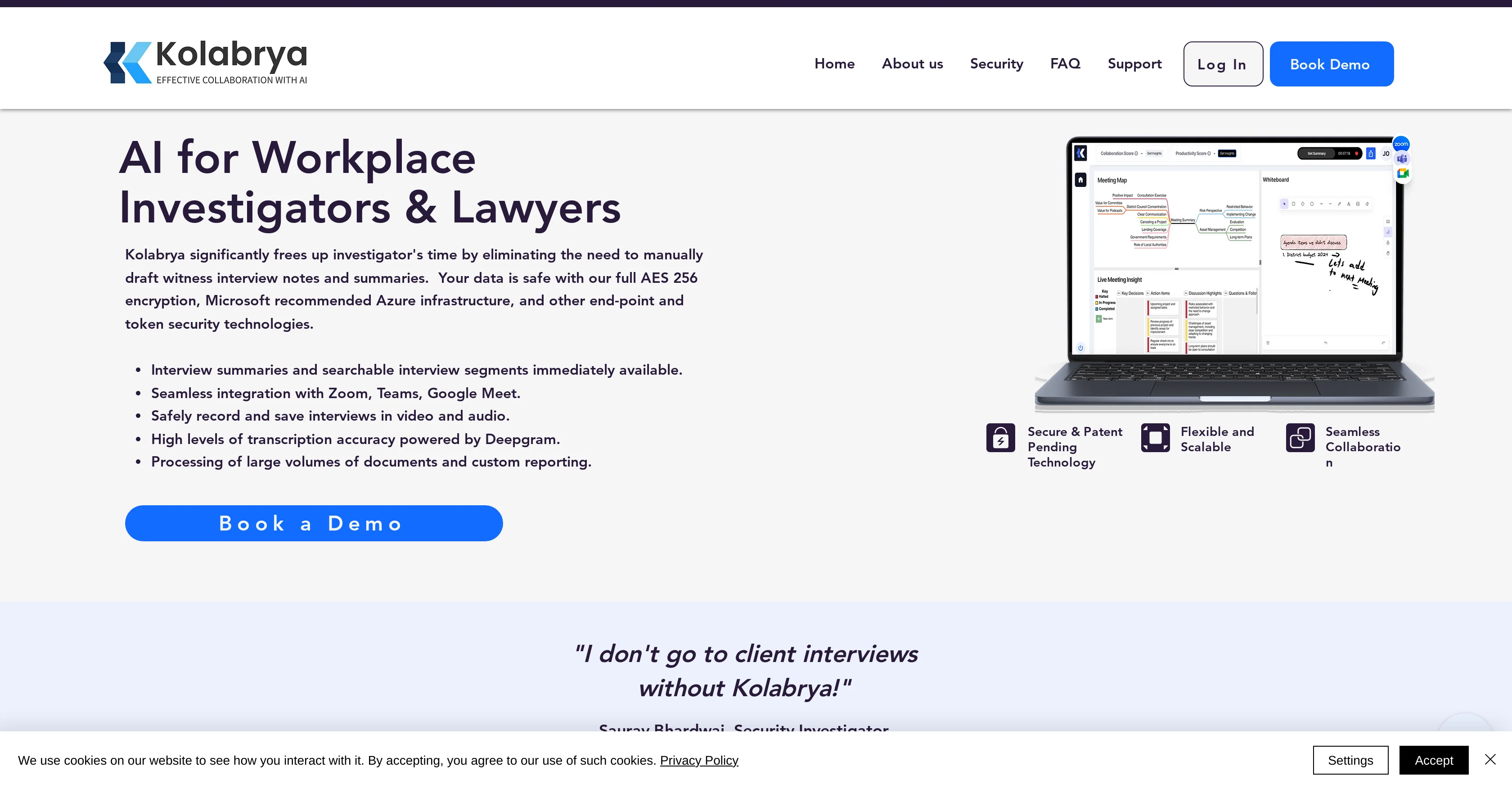 Kolabrya screenshot
