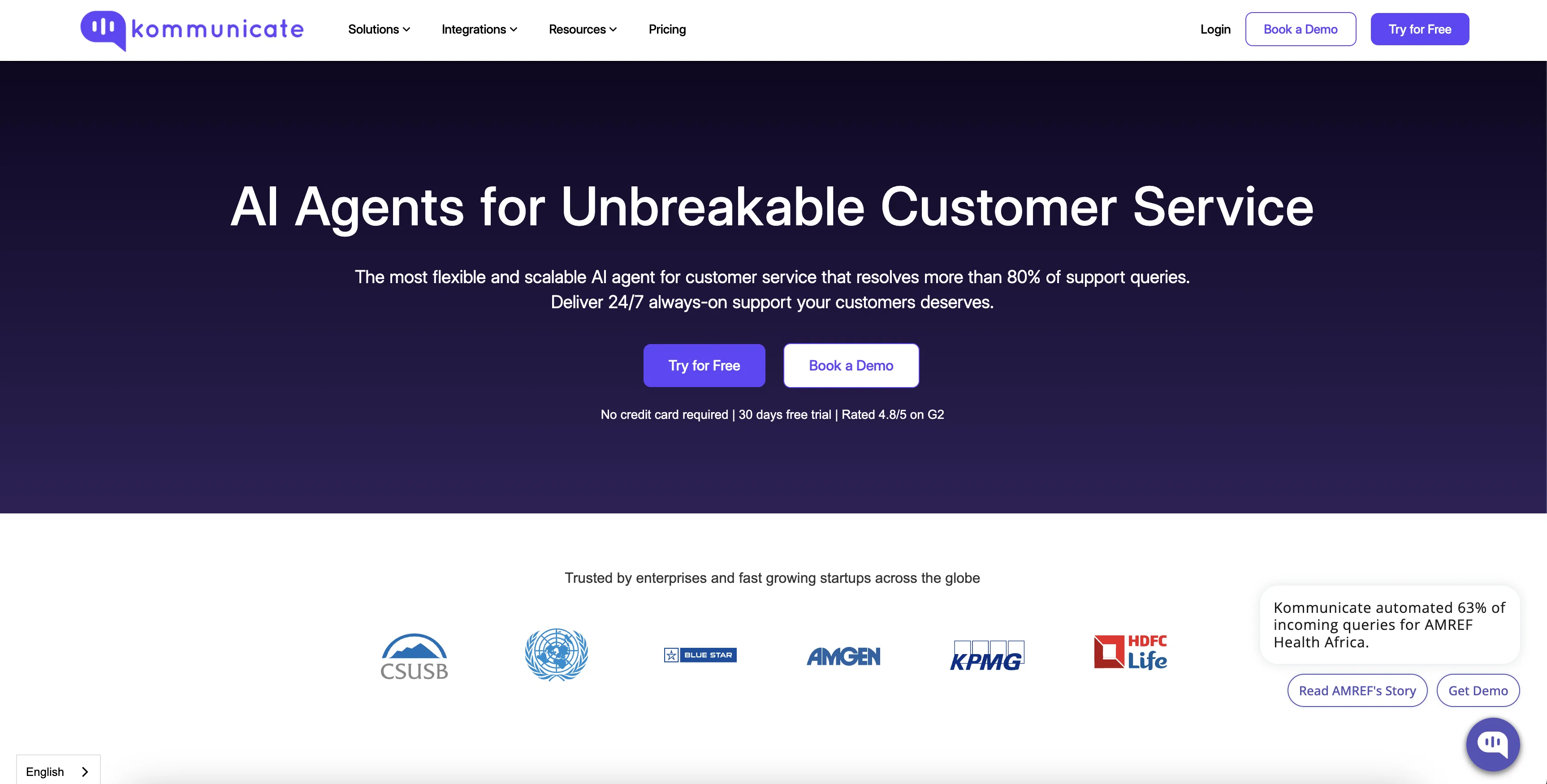 Kommunicate screenshot