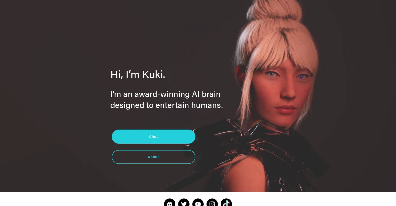 Kuki AI screenshot